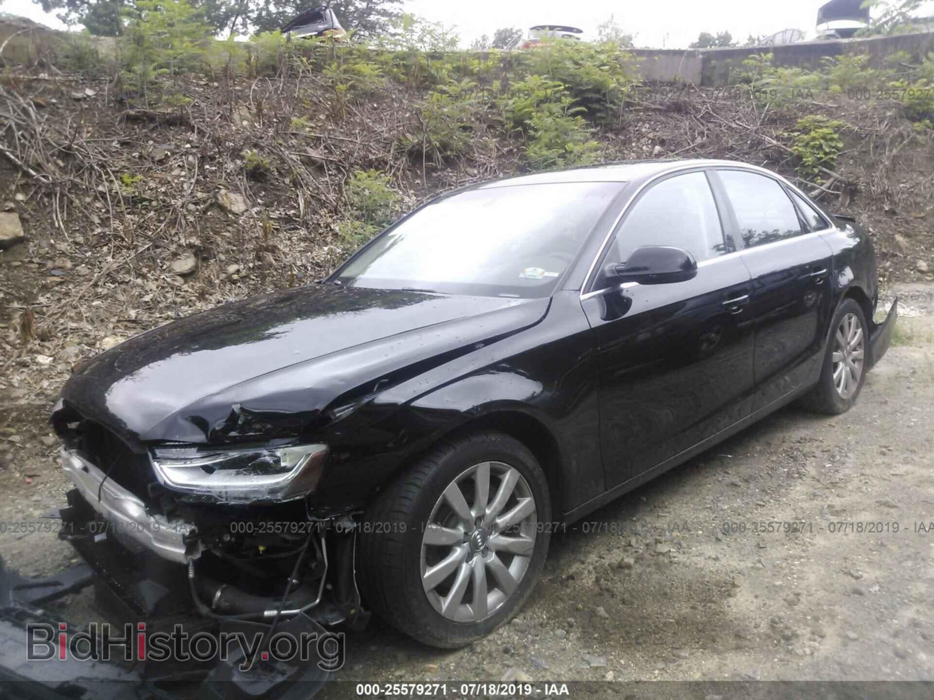 2013 AUDI A4 - VIN: WAUAFAFL5DN031437 - Photo 2