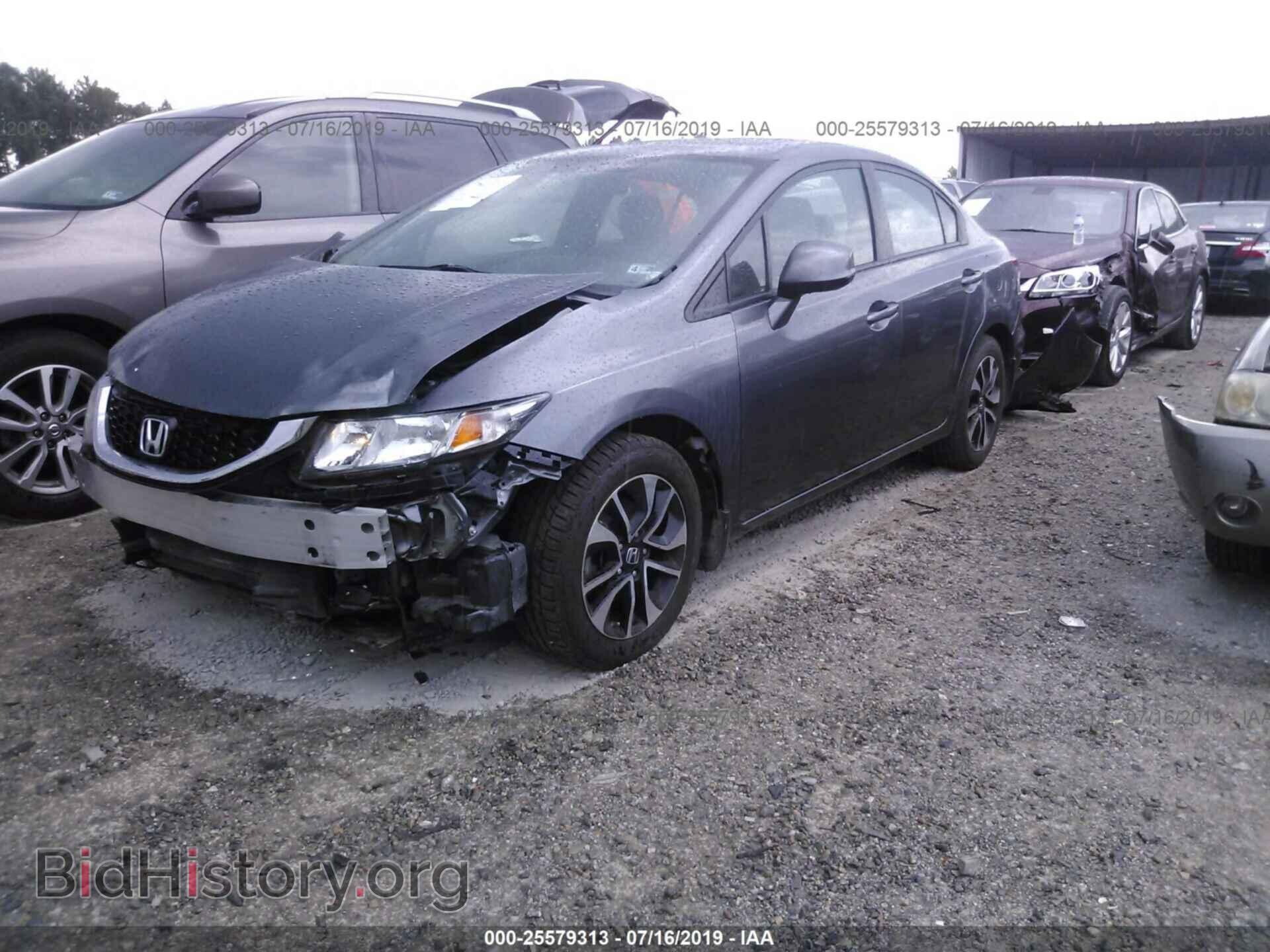 2013 HONDA CIVIC - VIN: 19XFB2F93DE033223 - Фото 2
