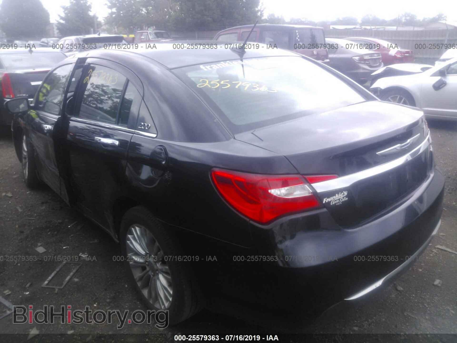 2011 CHRYSLER 200 - VIN: 1C3BC2FG0BN603430 - Фото 3