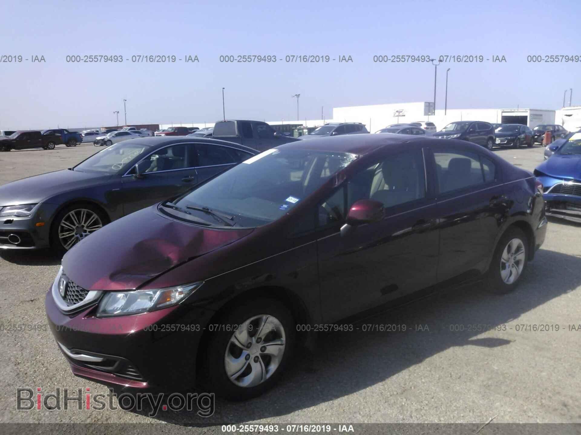 2013 HONDA CIVIC - VIN: 19XFB2F52DE040824 - Фото 2