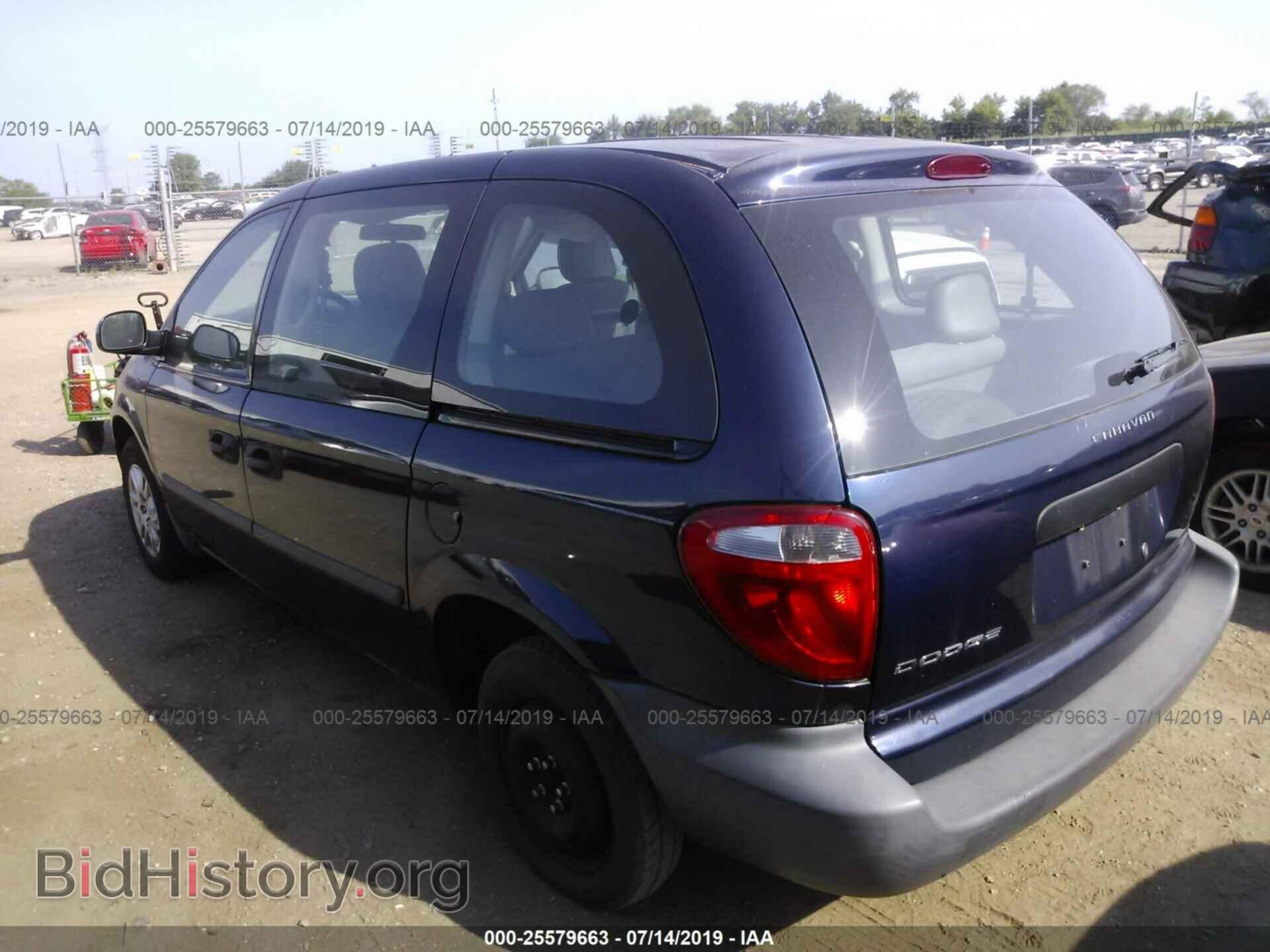 2006 DODGE CARAVAN - VIN: 1D4GP25B36B503120 - Фото 3