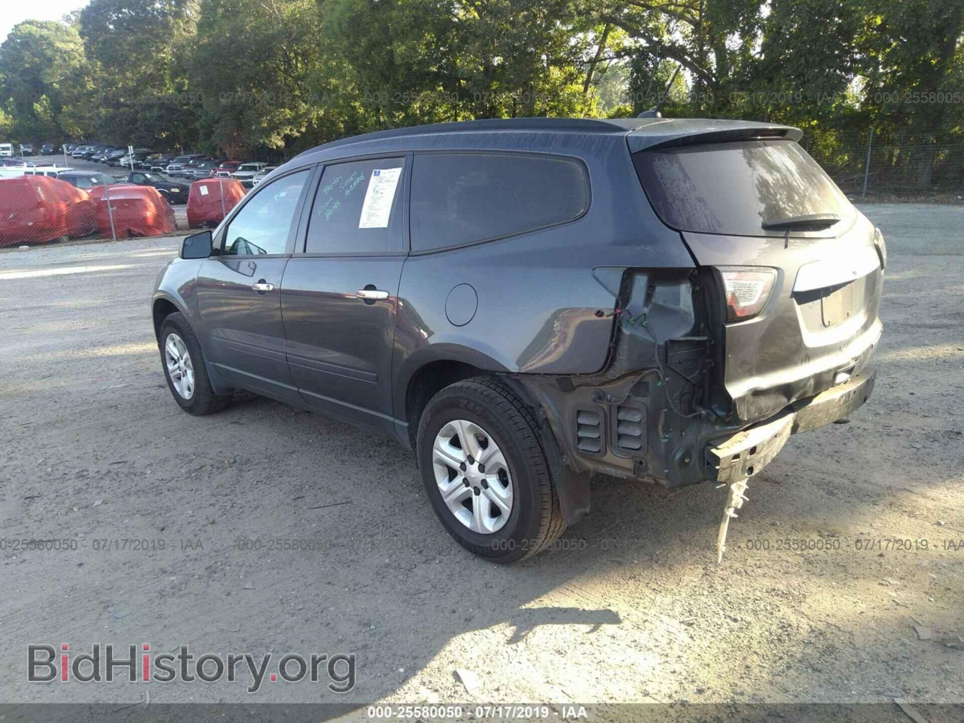 2013 CHEVROLET TRAVERSE - VIN: 1GNKRFKD8DJ258064 - Фото 3