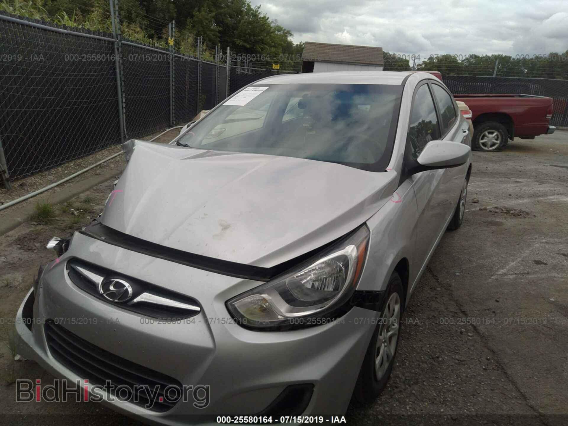 2013 HYUNDAI ACCENT - VIN: KMHCT4AE3DU277869 - Фото 2