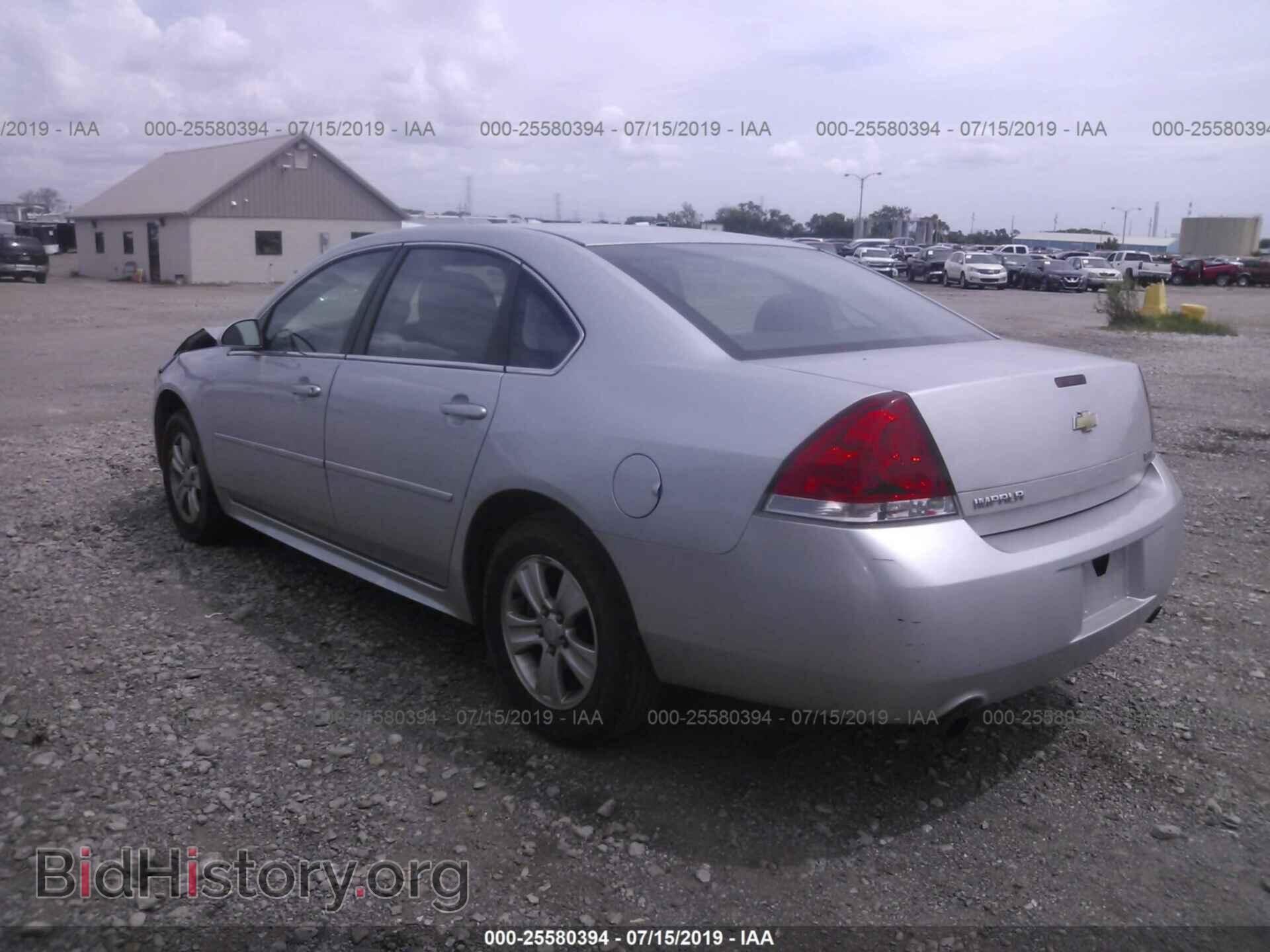 2013 CHEVROLET IMPALA - VIN: 2G1WF5E30D1261236 - Фото 3