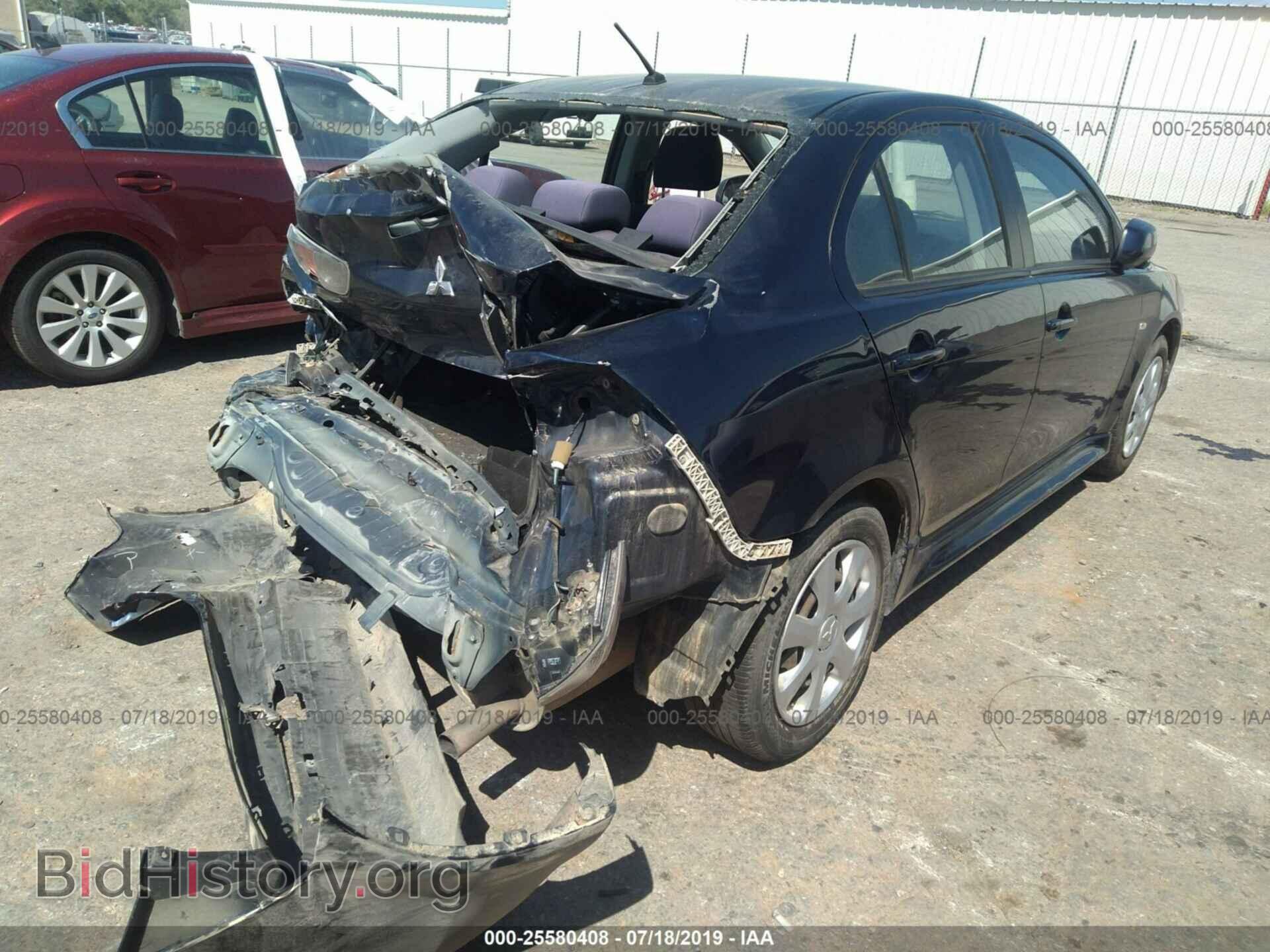 2013 MITSUBISHI LANCER - VIN: JA32U2FU0DU019406 - Фото 4