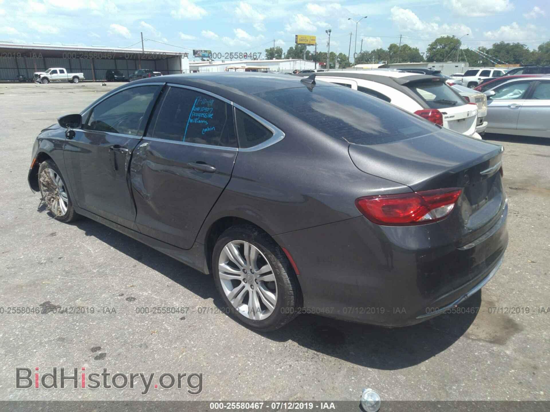 2015 CHRYSLER 200 - VIN: 1C3CCCAB0FN673005 - Фото 3