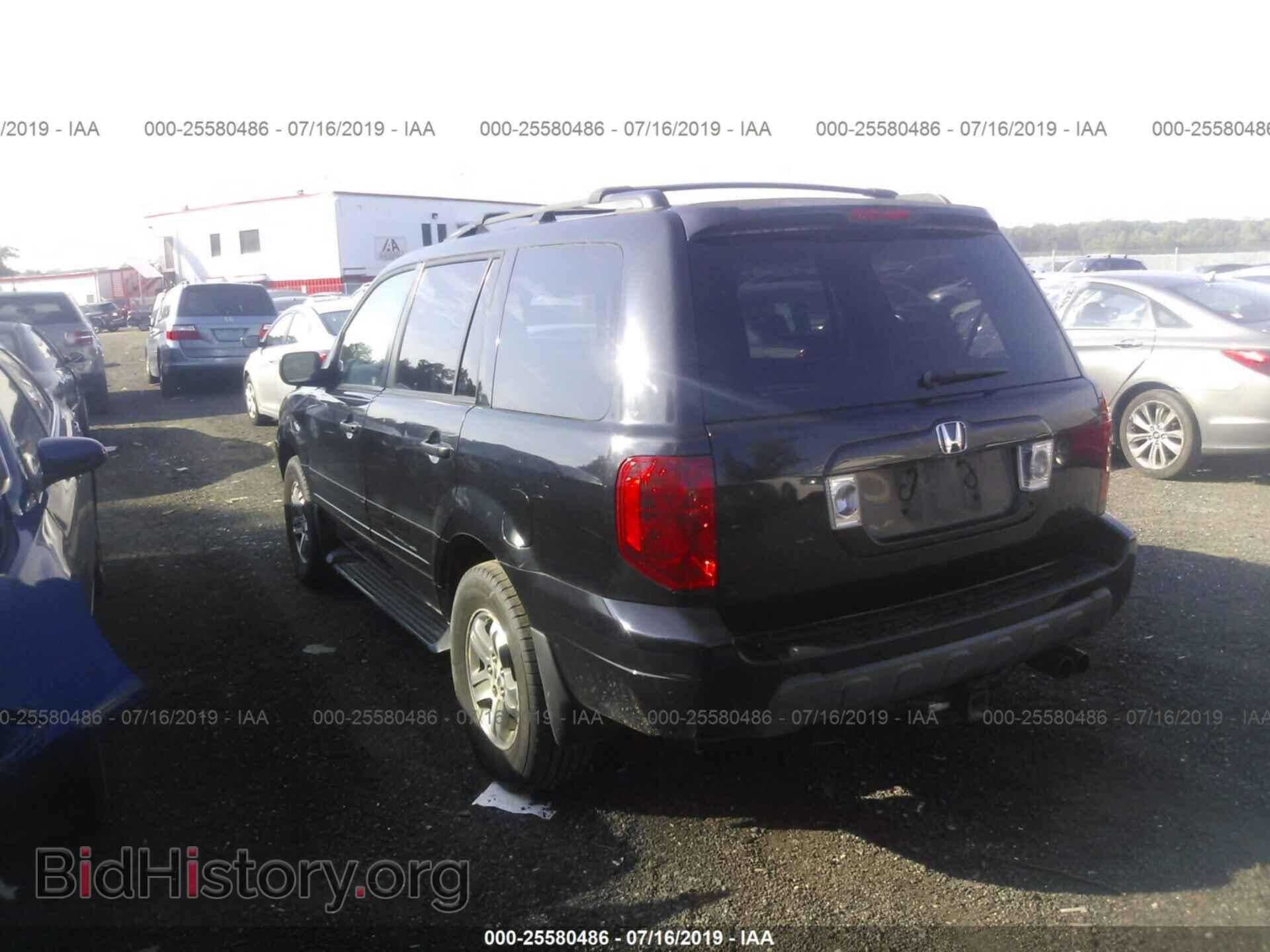 2005 HONDA PILOT - VIN: 2HKYF18715H551685 - Фото 3
