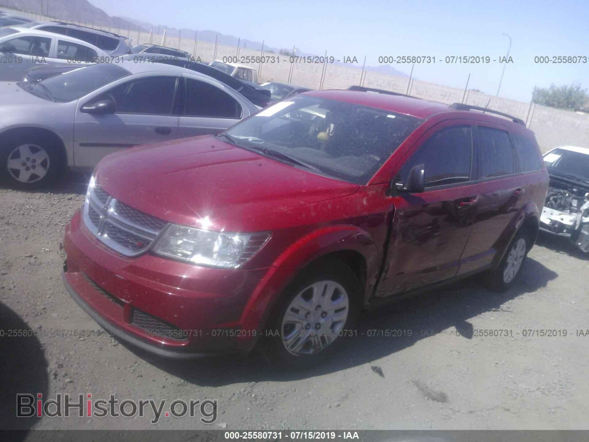 2016 DODGE JOURNEY - VIN: 3C4PDCAB4GT211798 - Фото 2