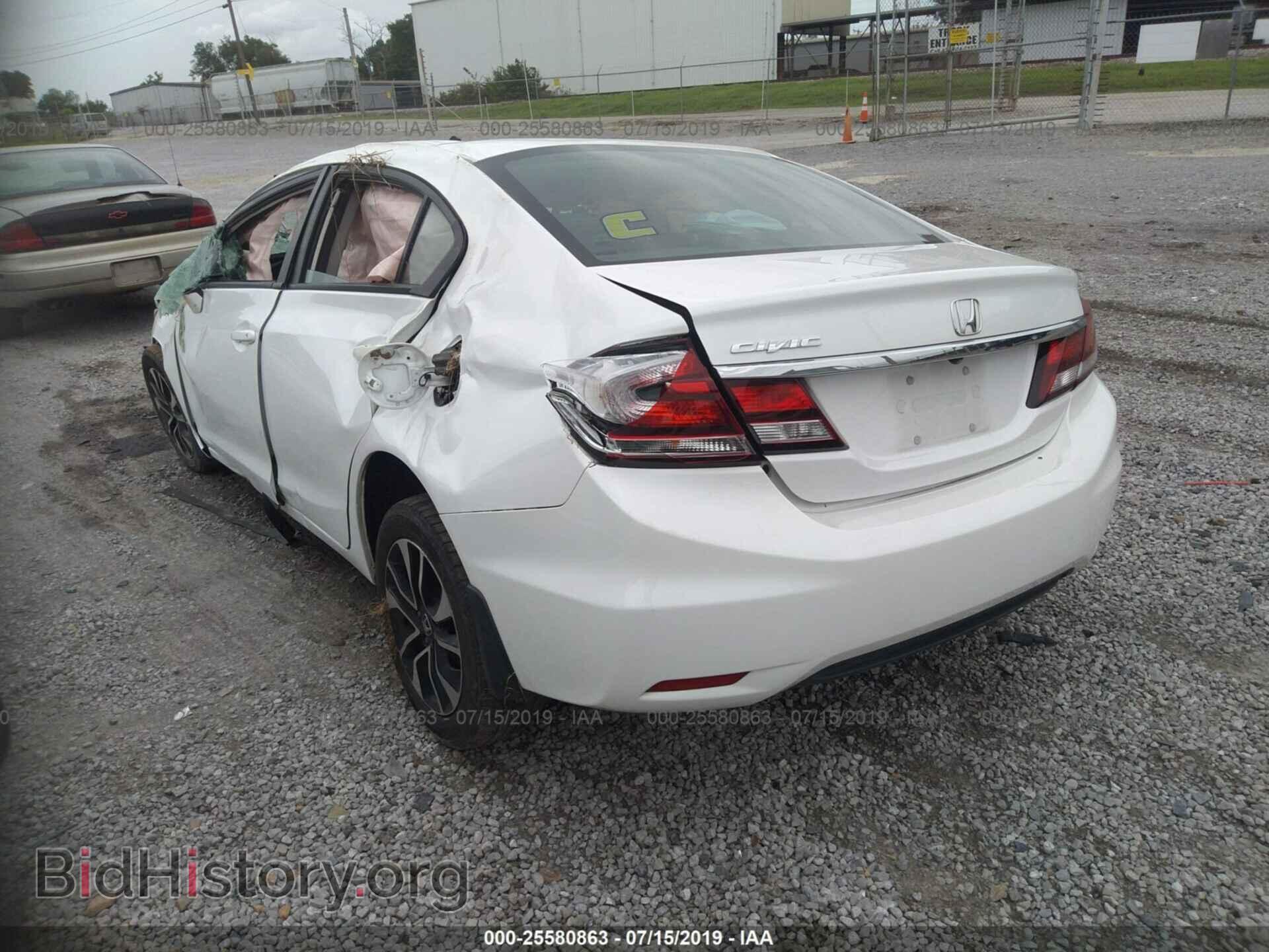 2013 HONDA CIVIC - VIN: 19XFB2F93DE056758 - Фото 3