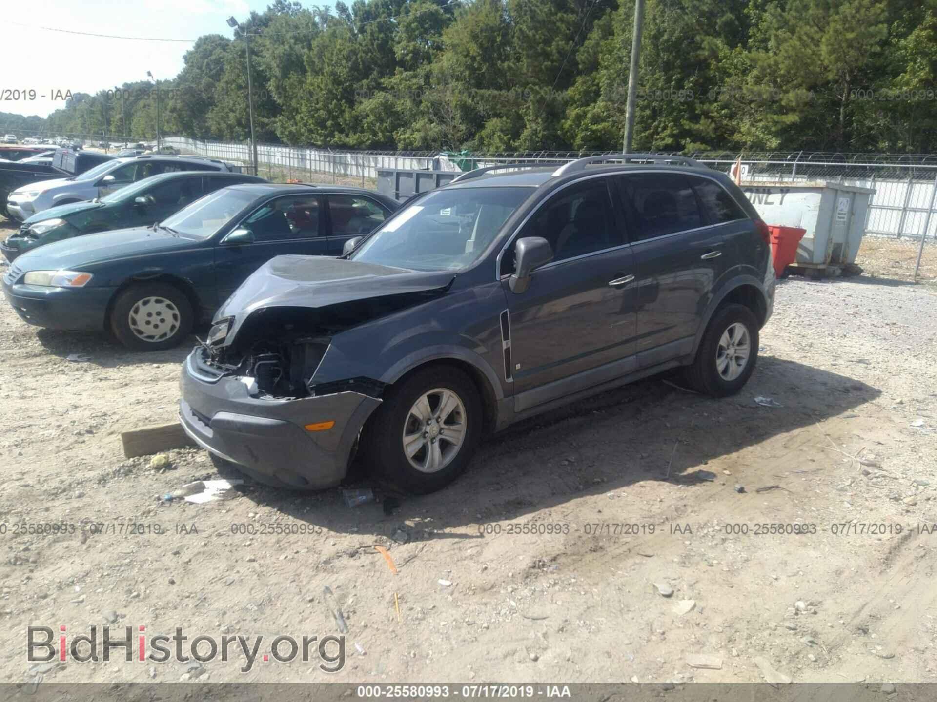 2008 SATURN VUE - VIN: 3GSCL33P08S708191 - Фото 2