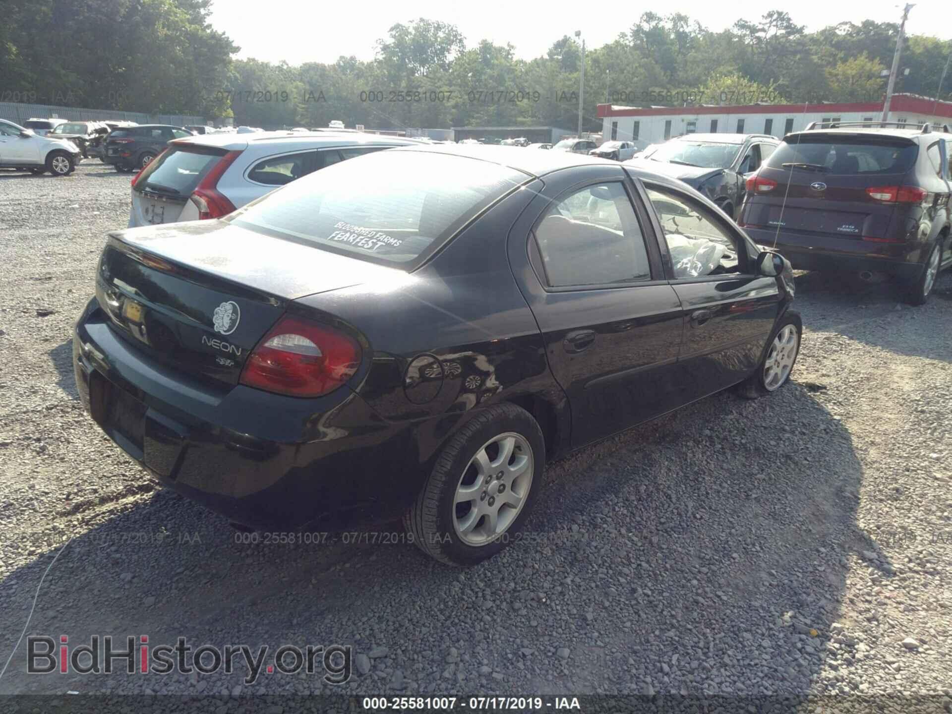 2005 DODGE NEON - VIN: 1B3ES56C55D242895 - Фото 4