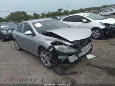 2012 Mazda 6 S, серебристый — VIN 1YVHZ8CB4C5M18308, IAAI