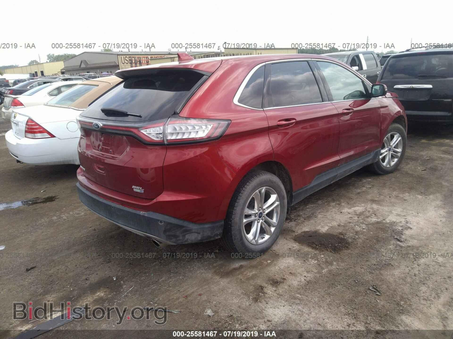 2015 FORD EDGE - VIN: 2FMTK4J90FBC23105 - Фото 4