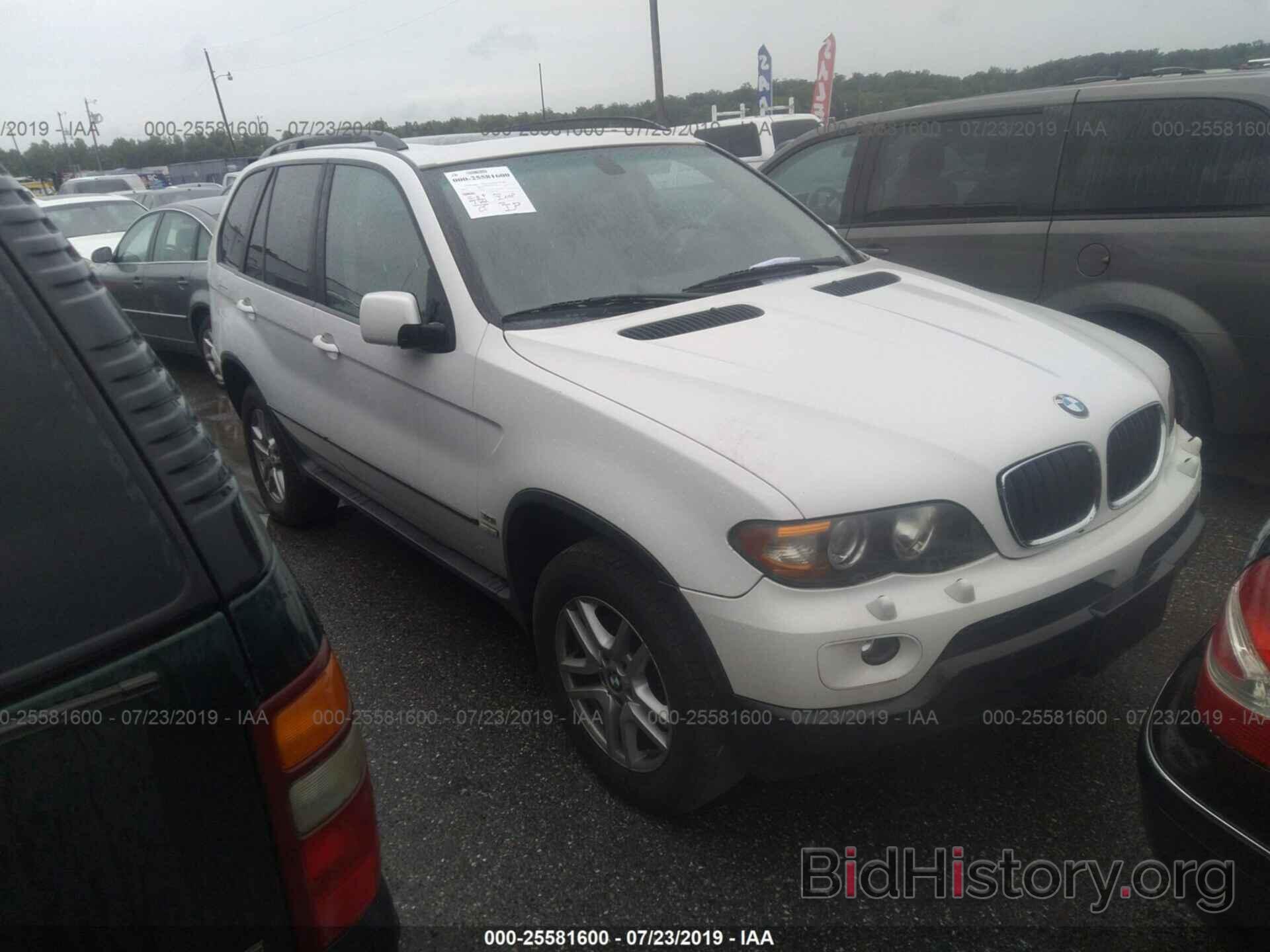 Photo 5UXFA13574LU37548 - BMW X5 2004