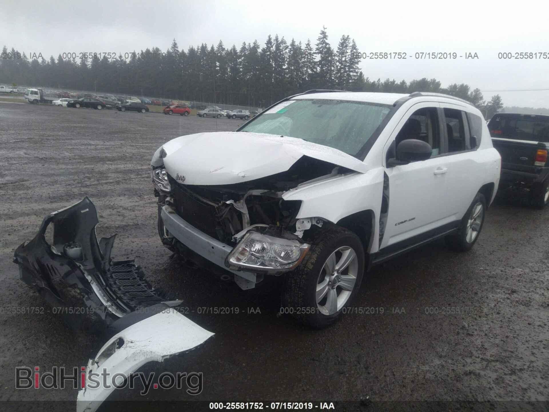 2012 JEEP COMPASS - VIN: 1C4NJDBBXCD590326 - Фото 2