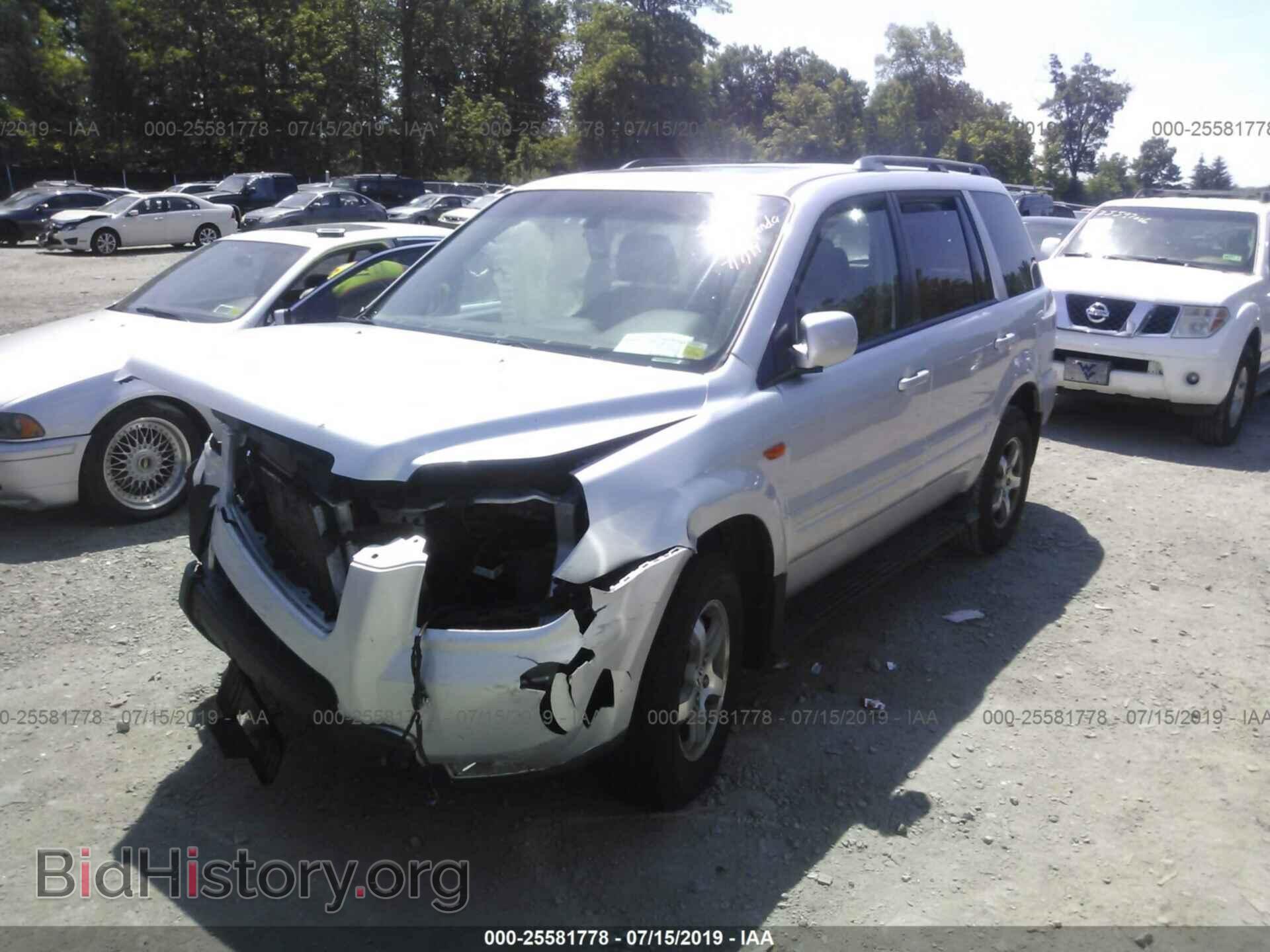 2006 HONDA PILOT - VIN: 5FNYF18676B013693 - Photo 2