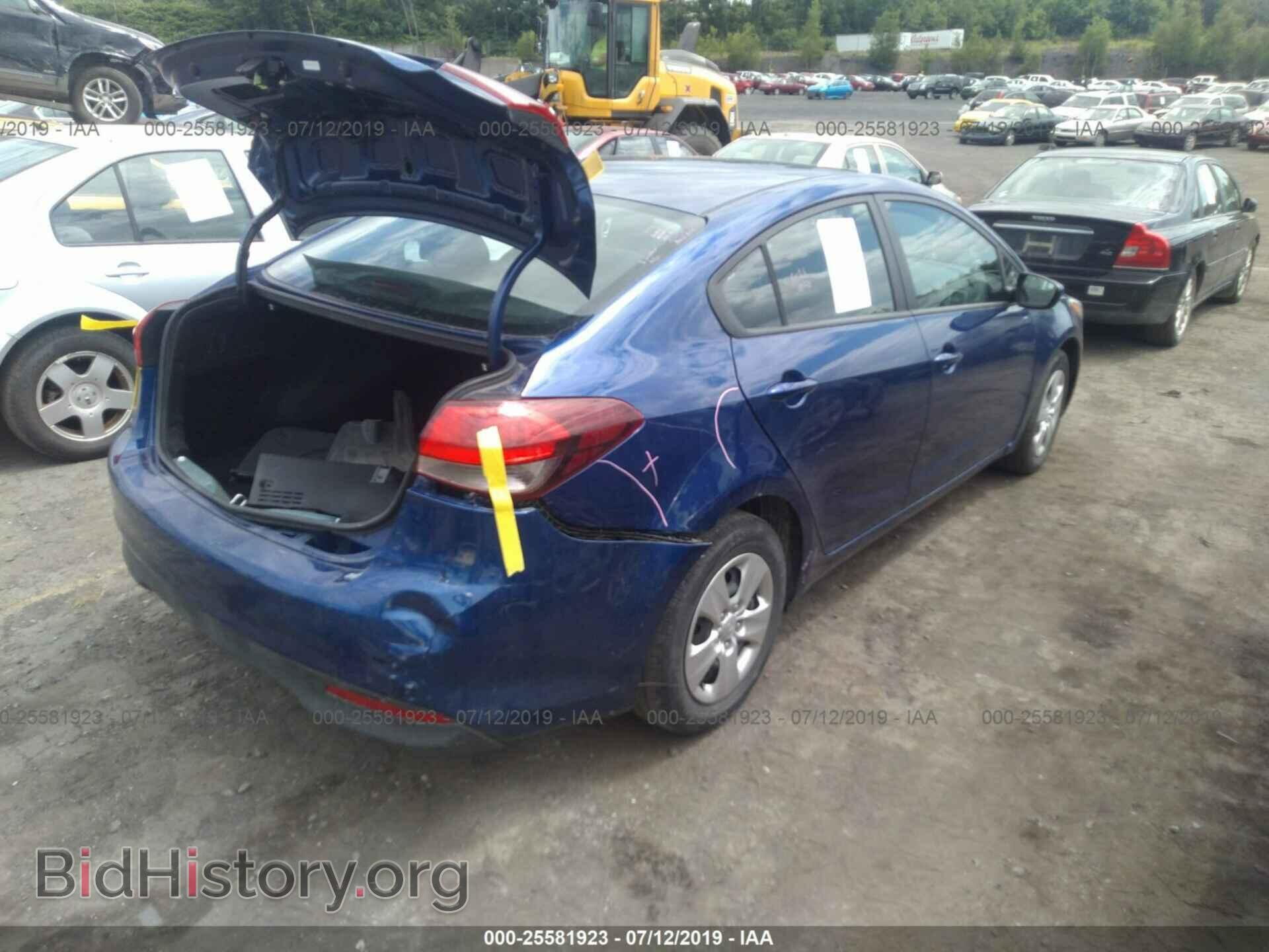 2017 KIA FORTE - VIN: 3KPFK4A78HE149721 - Фото 4