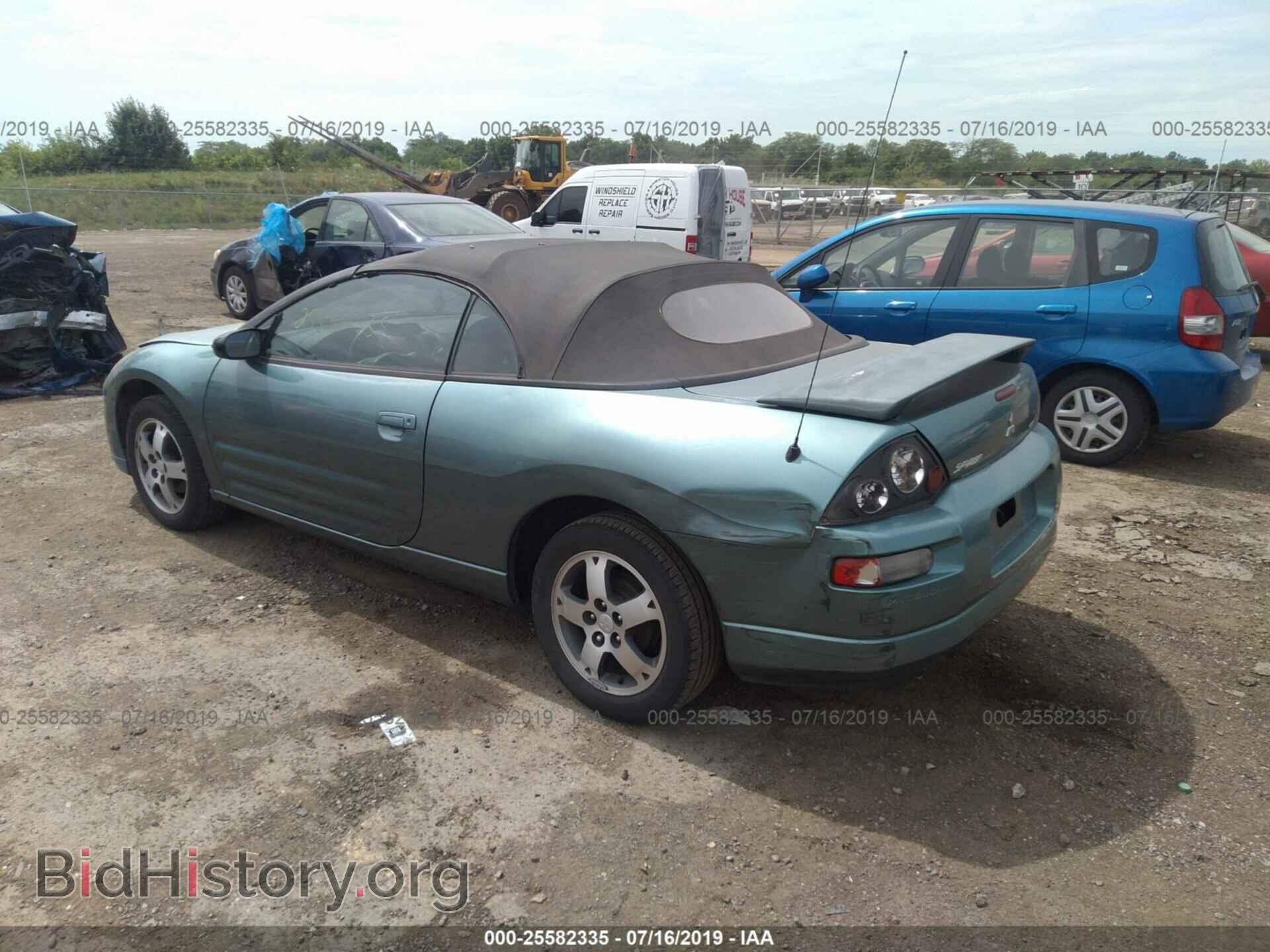 2004 MITSUBISHI ECLIPSE - VIN: 4A3AE45G14E048423 - Фото 3