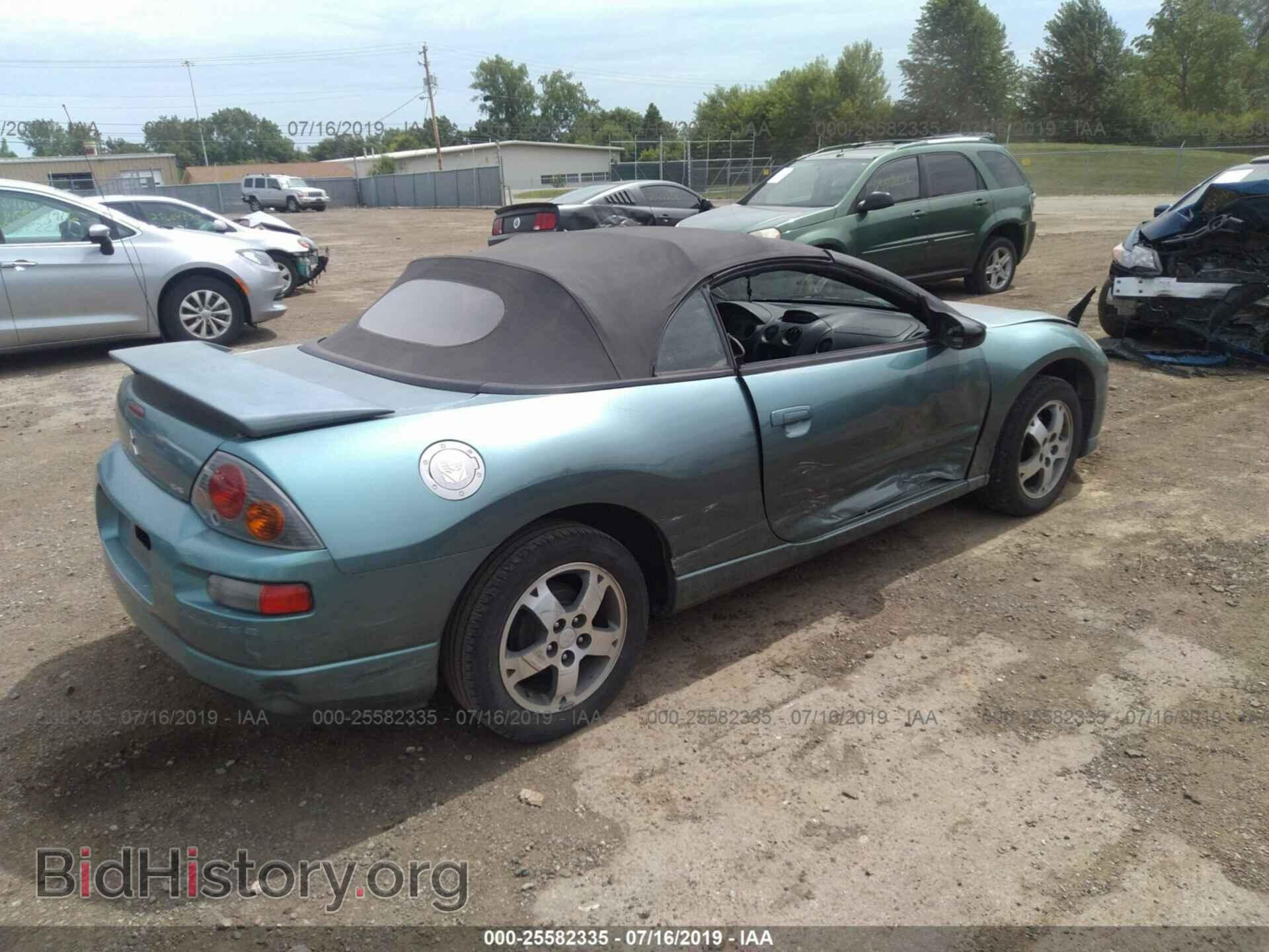 2004 MITSUBISHI ECLIPSE - VIN: 4A3AE45G14E048423 - Фото 4