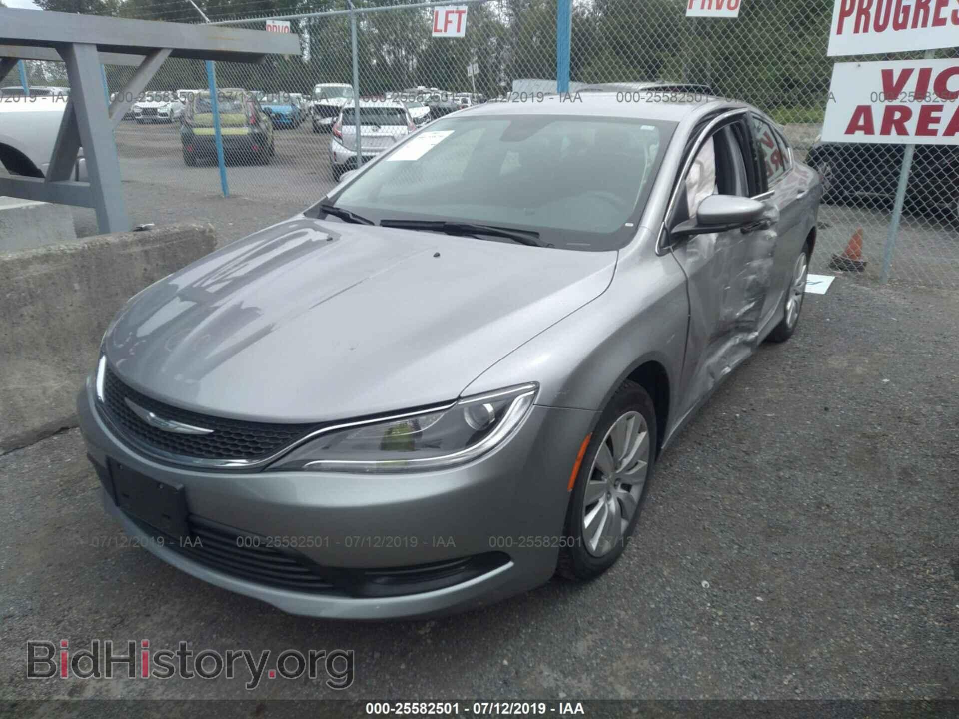 2016 CHRYSLER 200 - VIN: 1C3CCCFBXGN121781 - Фото 2