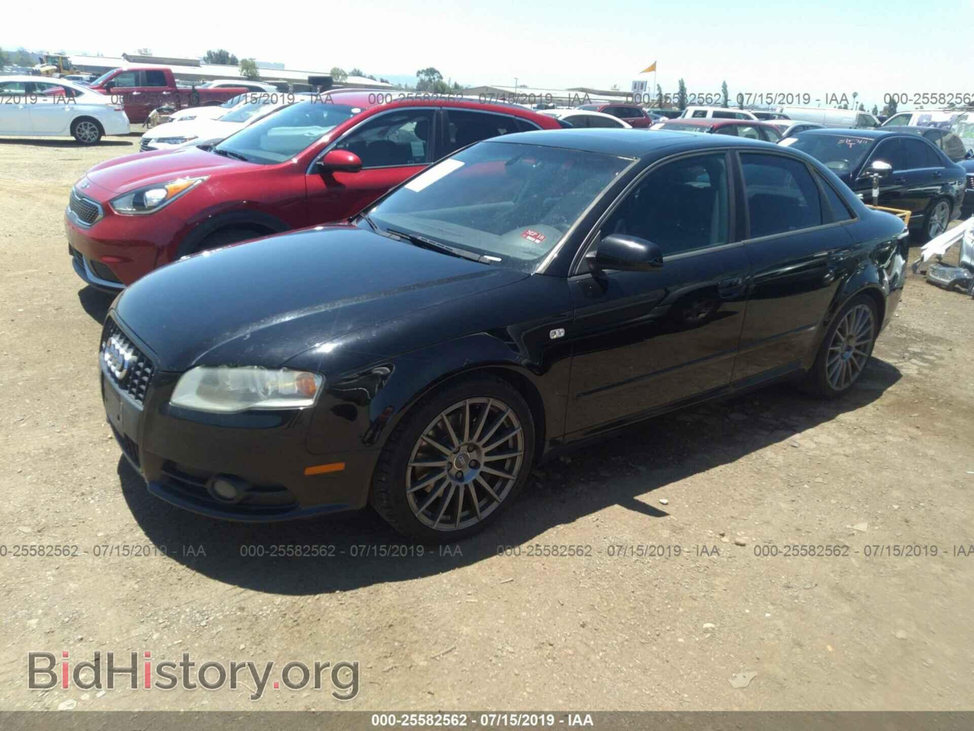 2007 AUDI A4 - VIN: WAUBF78E37A012595 - Фото 2
