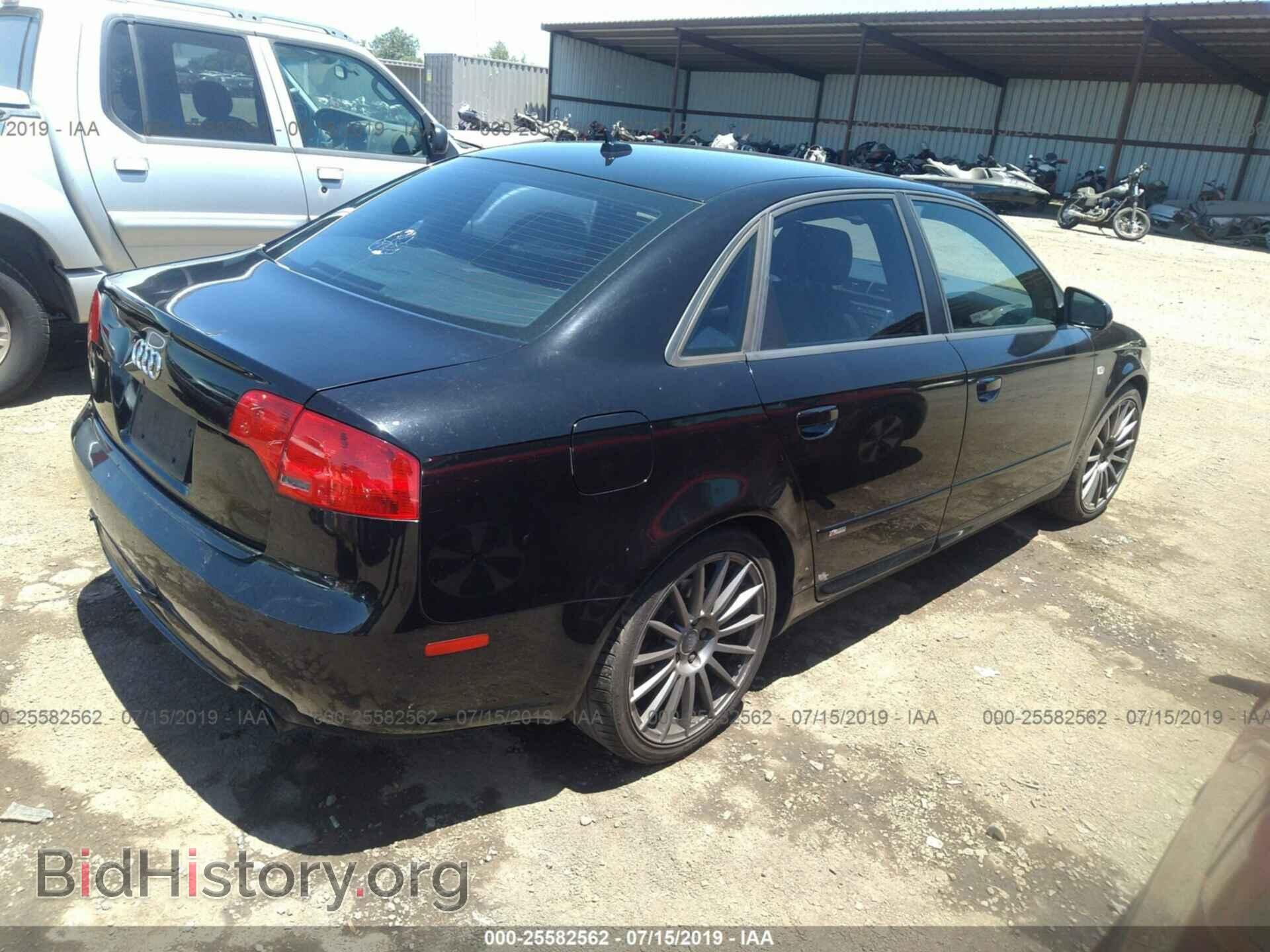 2007 AUDI A4 - VIN: WAUBF78E37A012595 - Фото 4