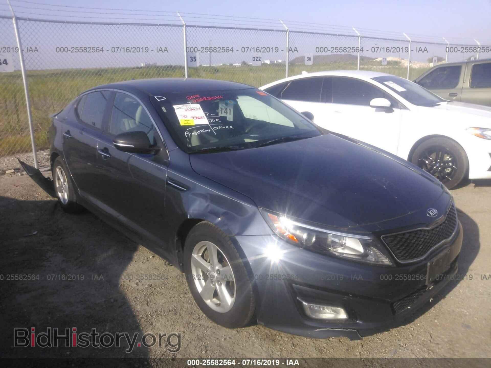 Фотография KNAGM4A71F5585380 - KIA OPTIMA 2015