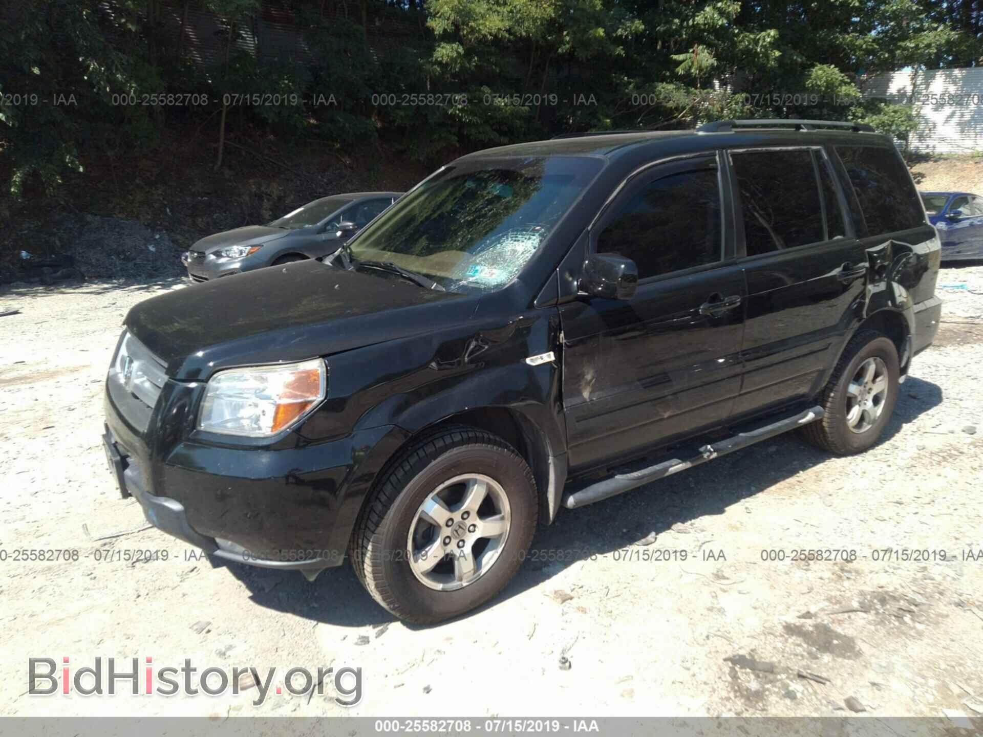 2007 HONDA PILOT - VIN: 5FNYF28677B046376 - Фото 2