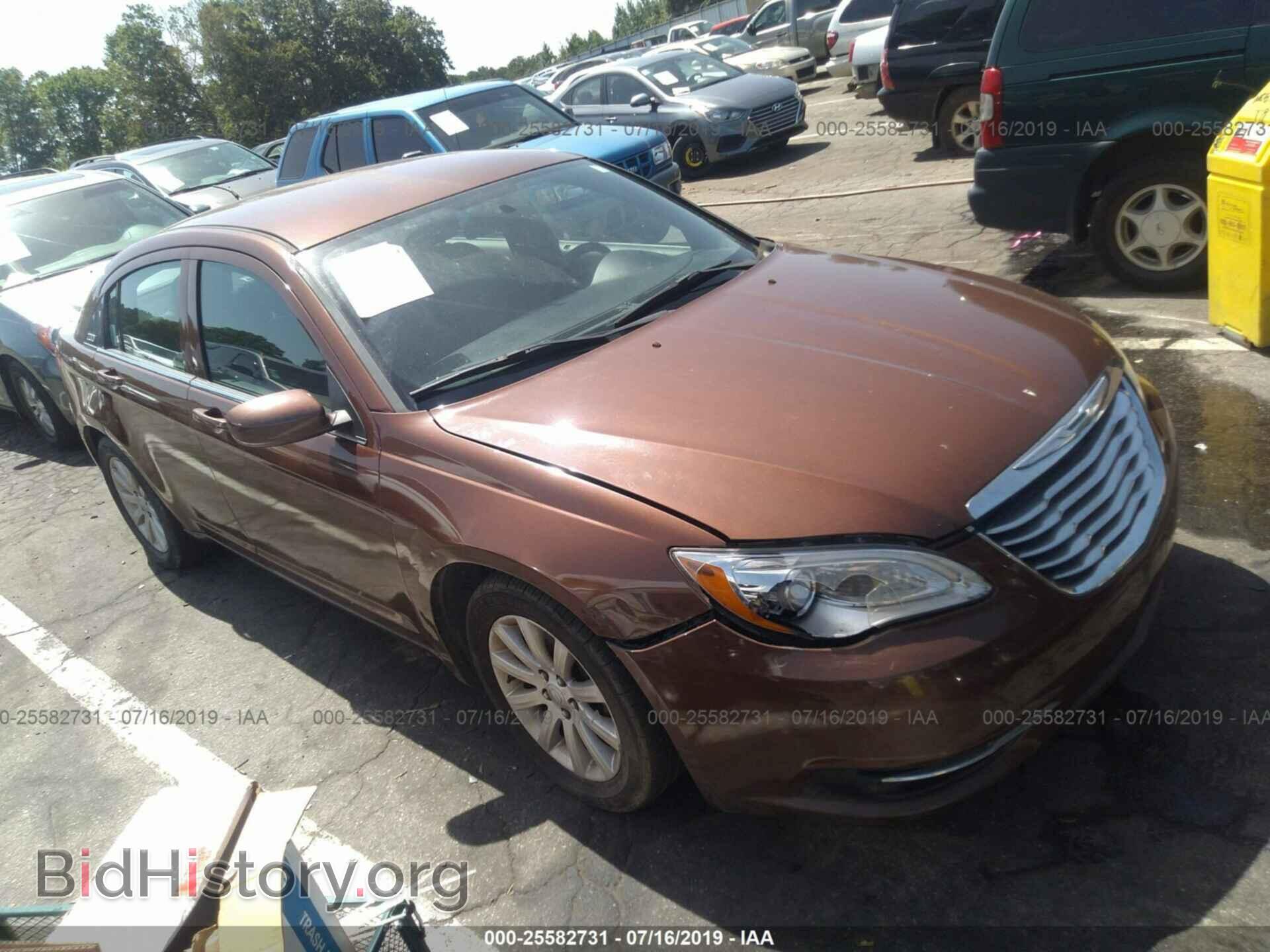 Фотография 1C3CCBBG6CN241907 - CHRYSLER 200 2012