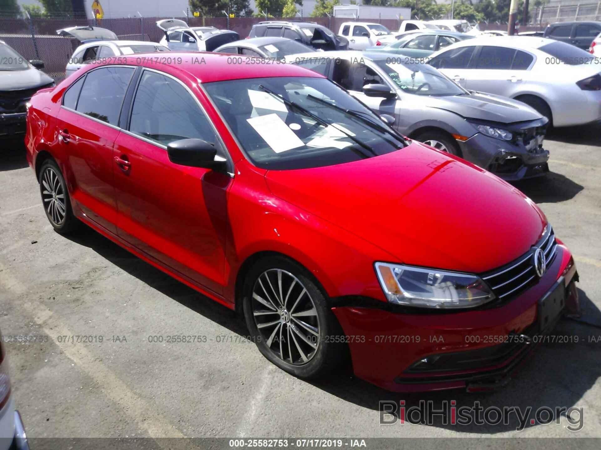 Photo 3VWD17AJ2GM333268 - VOLKSWAGEN JETTA 2016