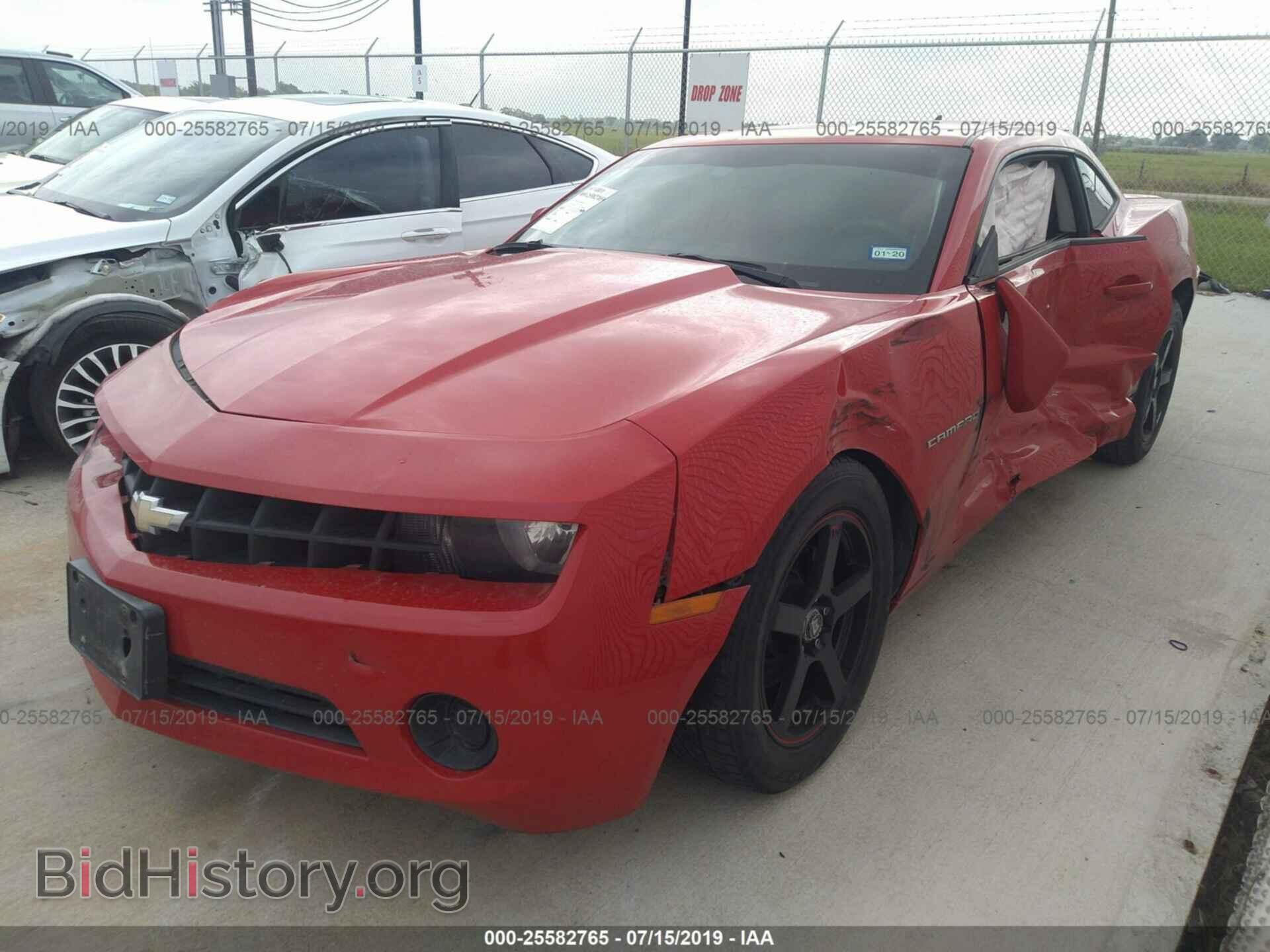 2013 CHEVROLET CAMARO - VIN: 2G1FA1E38D9198489 - Фото 2