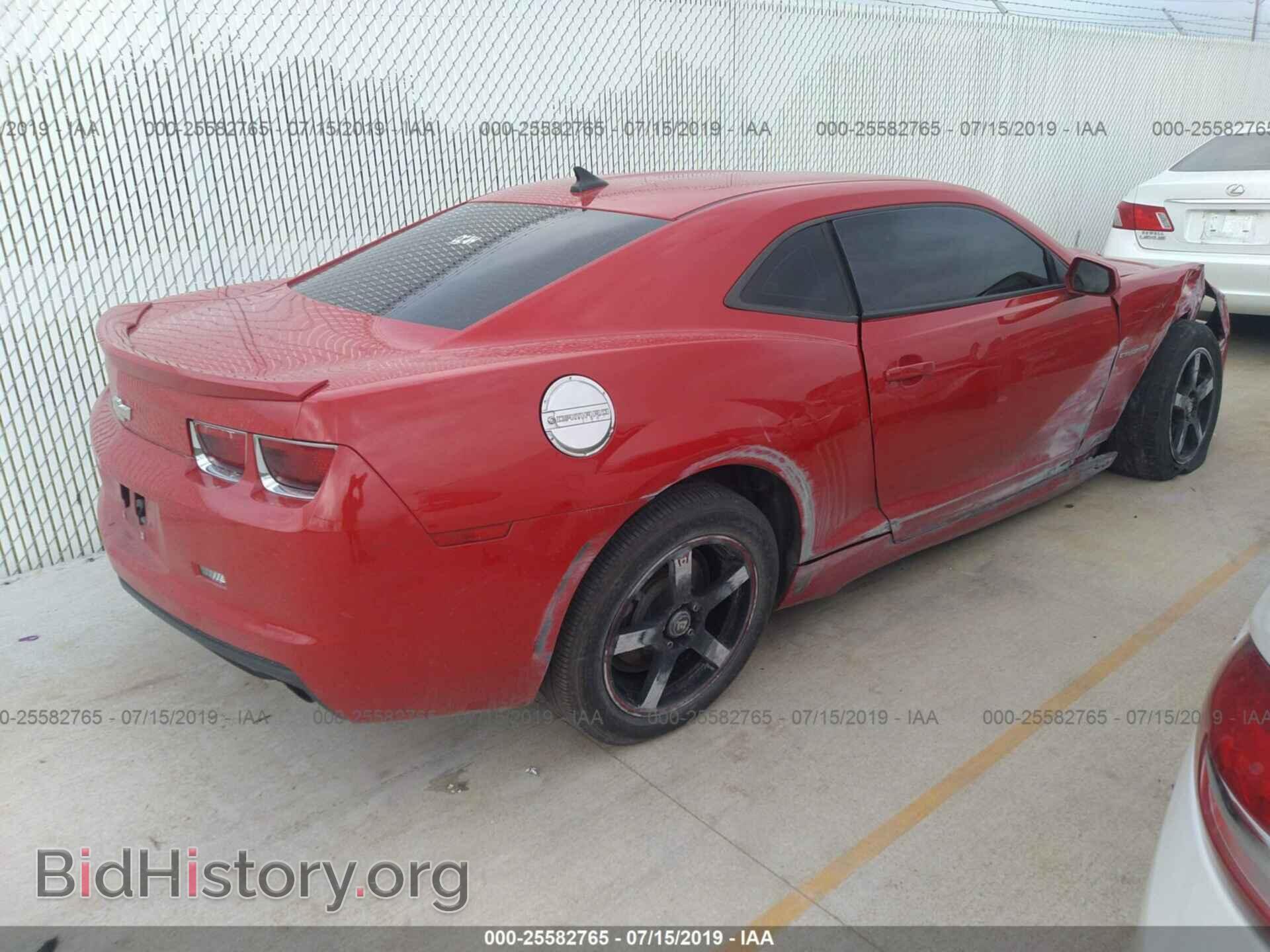 2013 CHEVROLET CAMARO - VIN: 2G1FA1E38D9198489 - Фото 4