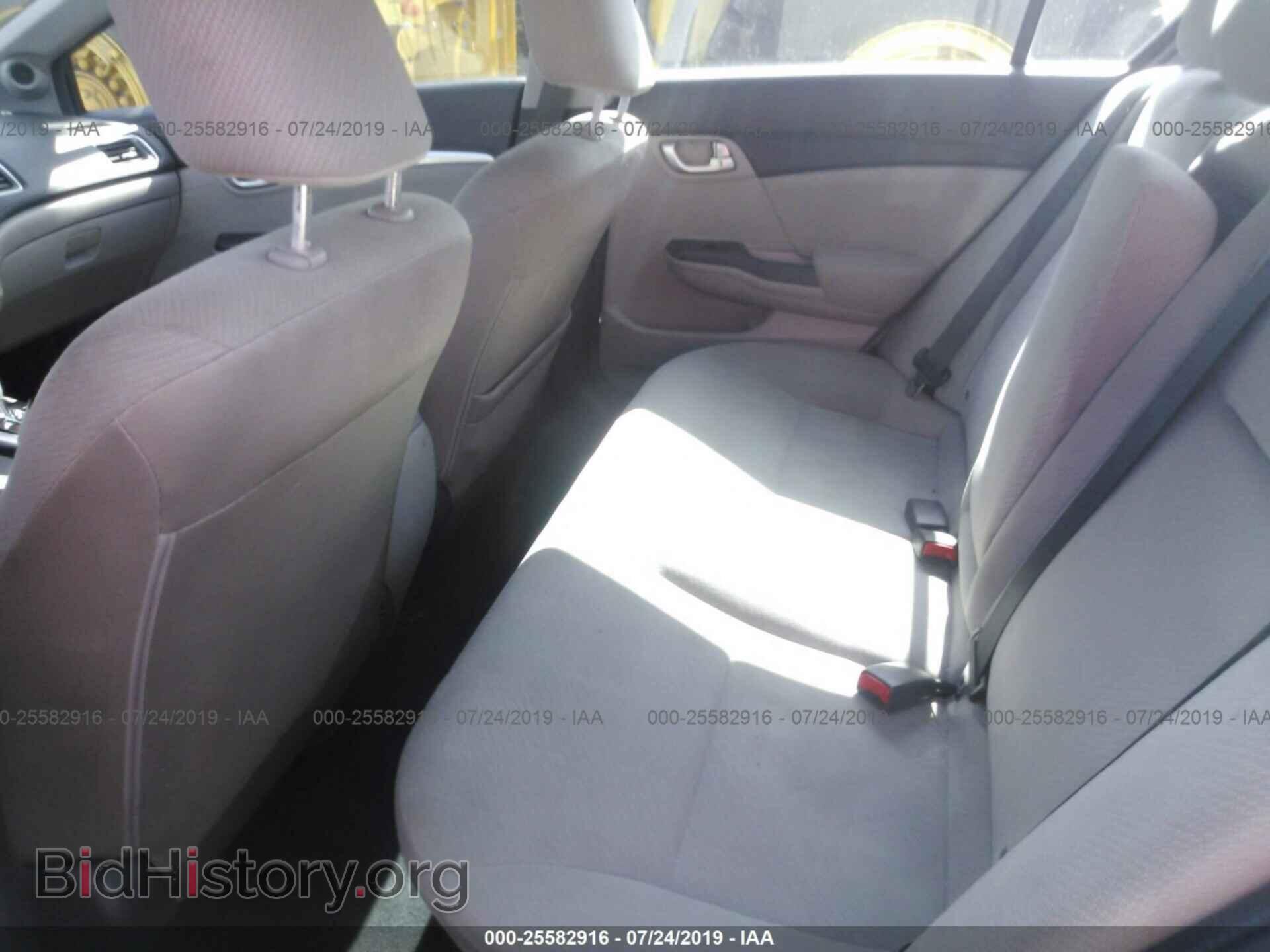 2013 HONDA CIVIC - VIN: 2HGFB2F87DH542292 - Фото 8