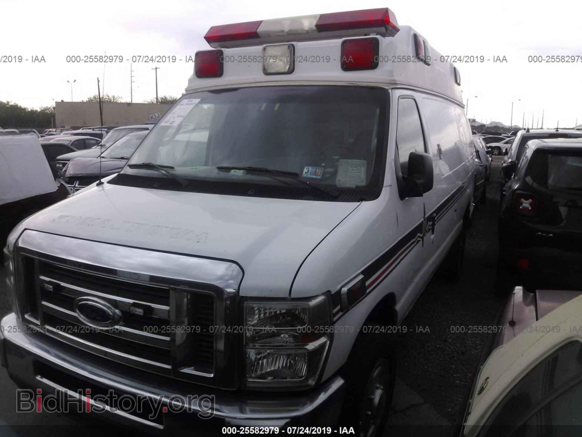 2008 FORD ECONOLINE - VIN: 1FDSS34P78DB61232 - Фото 2