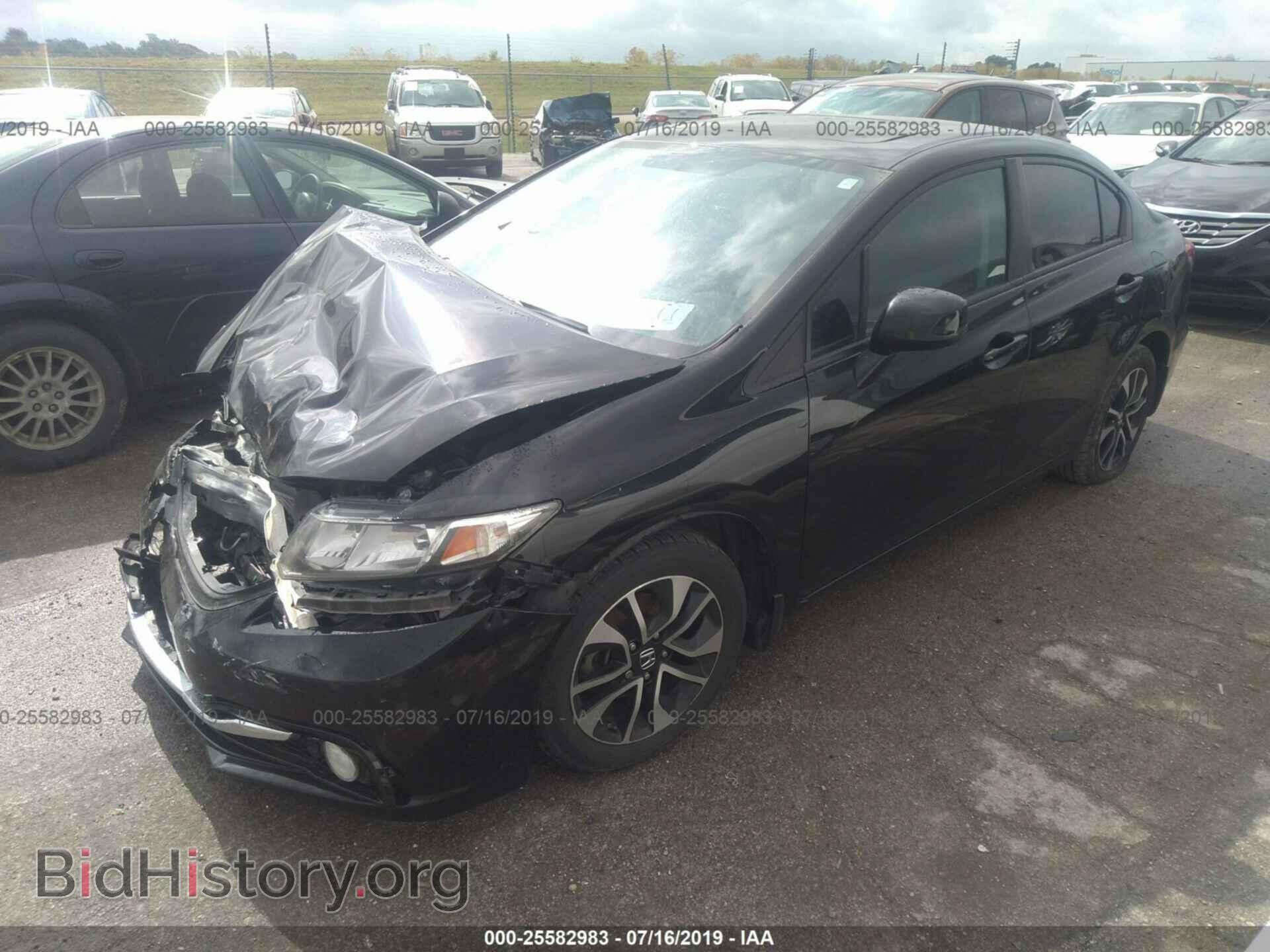 2013 HONDA CIVIC - VIN: 19XFB2F98DE022945 - Фото 2