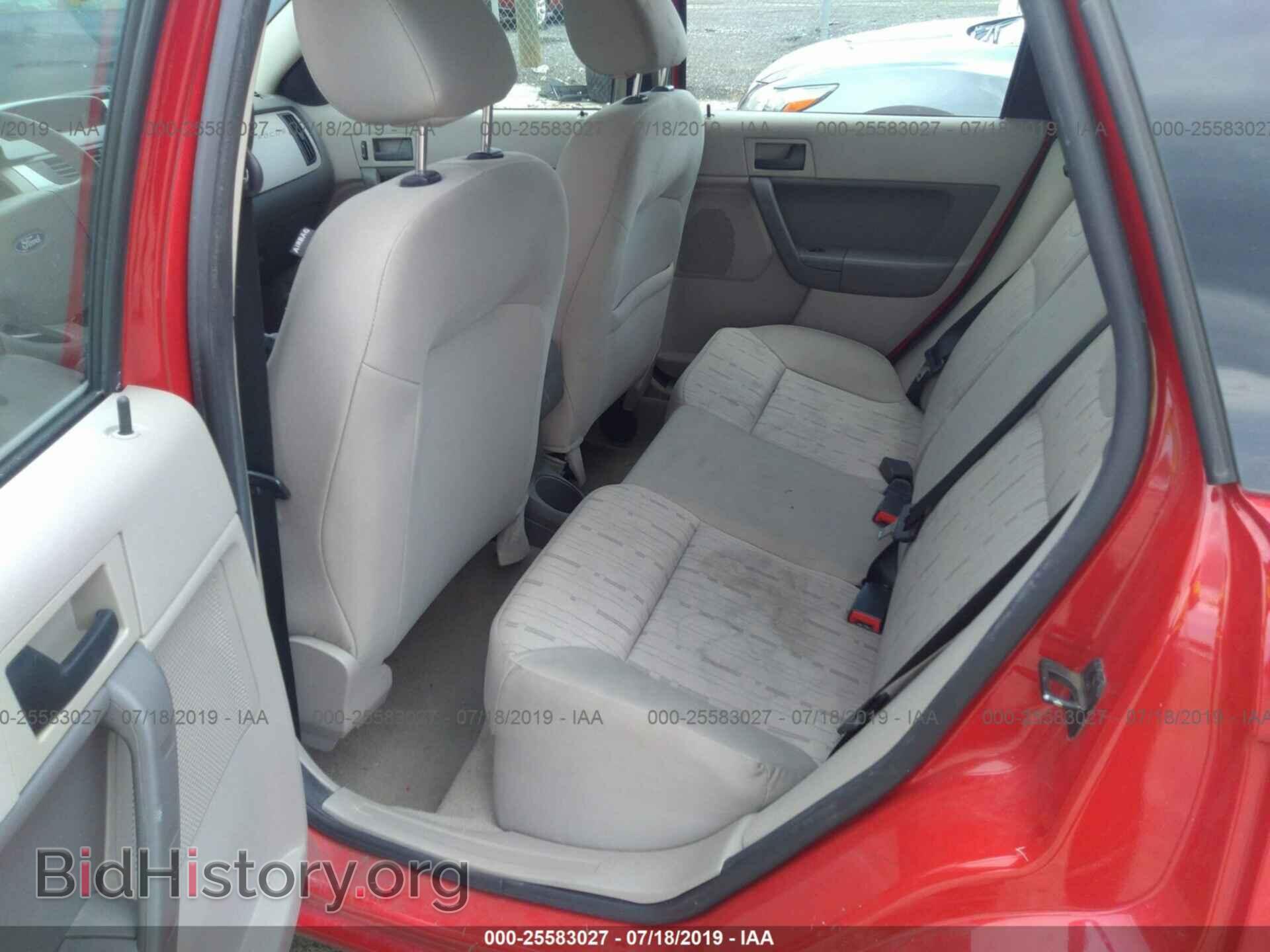 2008 FORD FOCUS - VIN: 1FAHP35N78W214101 - Фото 8