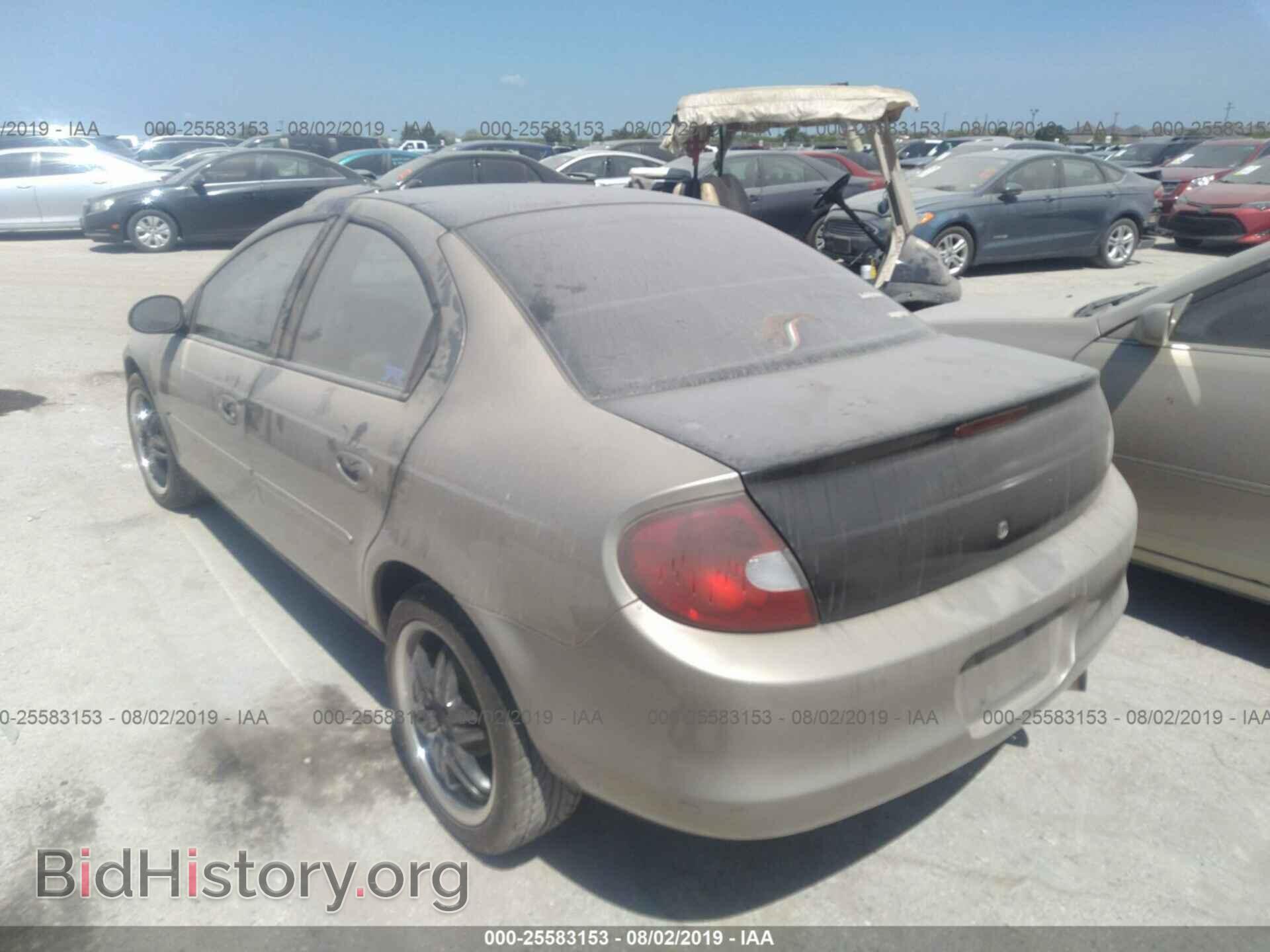2002 DODGE NEON - VIN: 1B3ES56C82D631803 - Фото 3