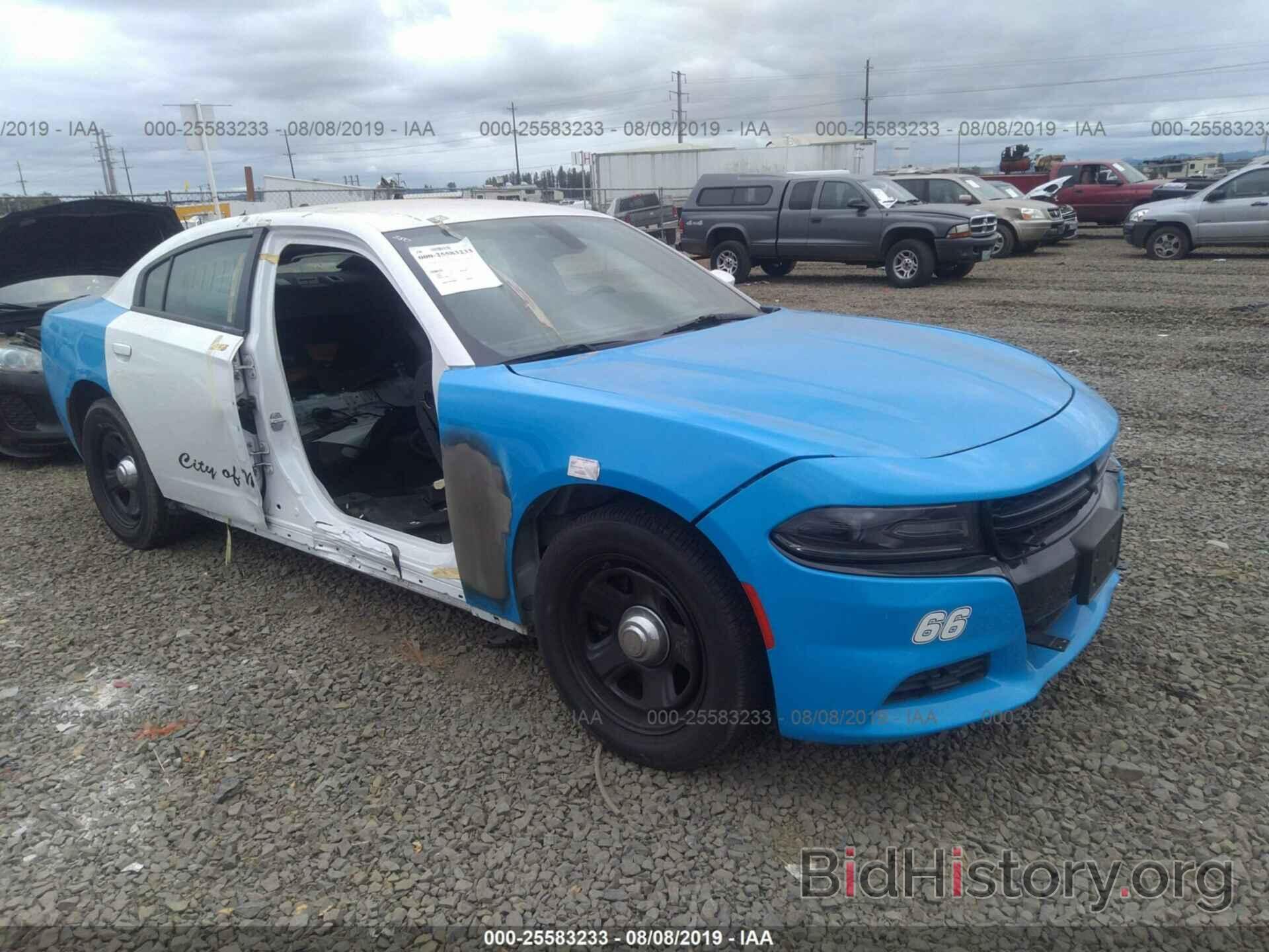 Photo 2C3CDXAG2GH356885 - DODGE CHARGER 2016