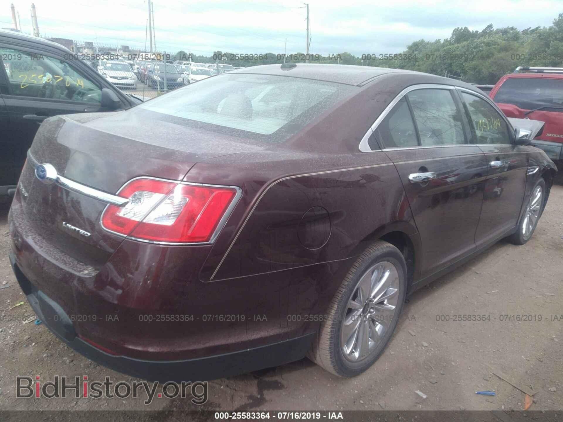 2012 FORD TAURUS - VIN: 1FAHP2FW7CG106209 - Фото 4