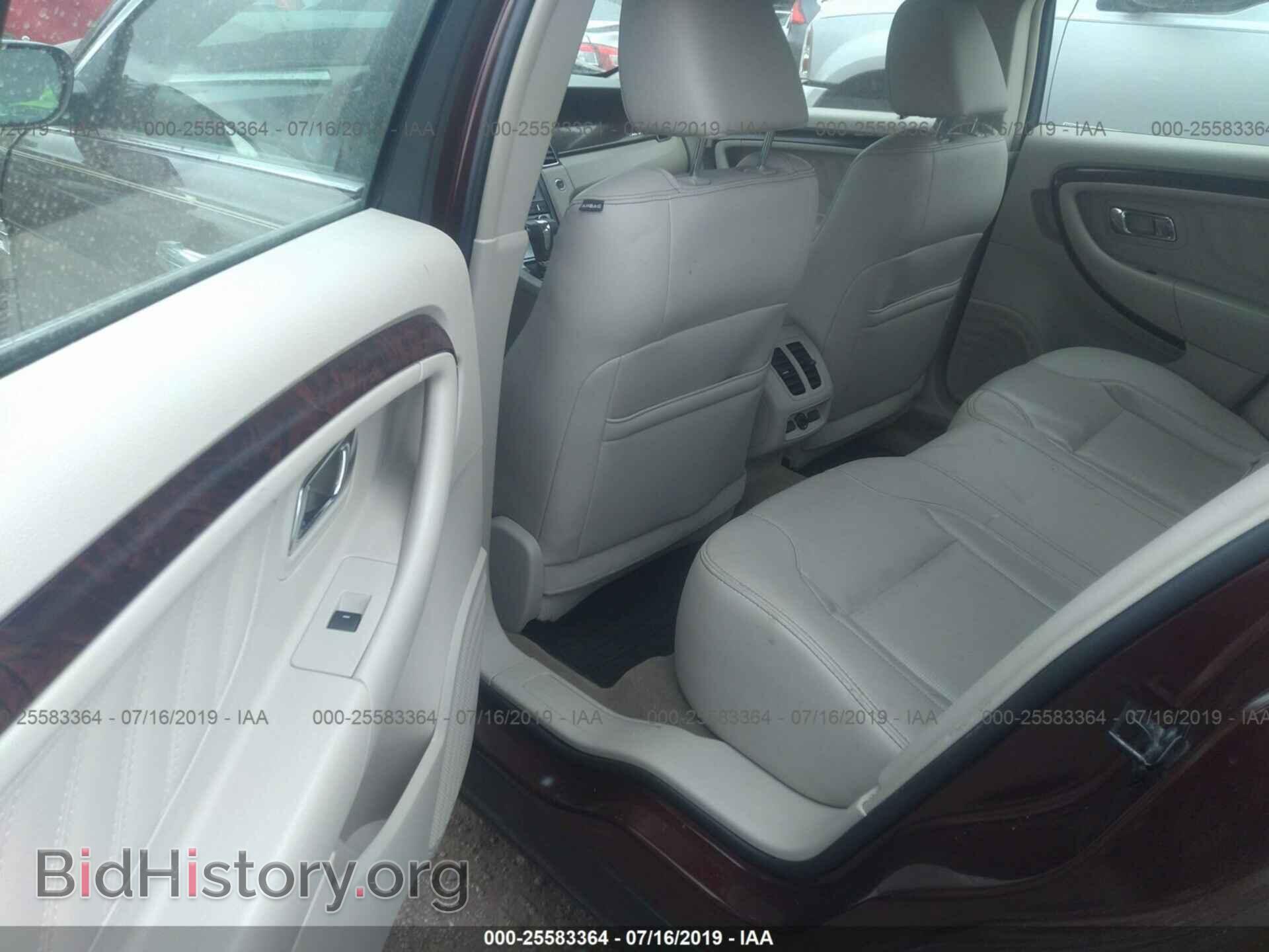 2012 FORD TAURUS - VIN: 1FAHP2FW7CG106209 - Фото 8