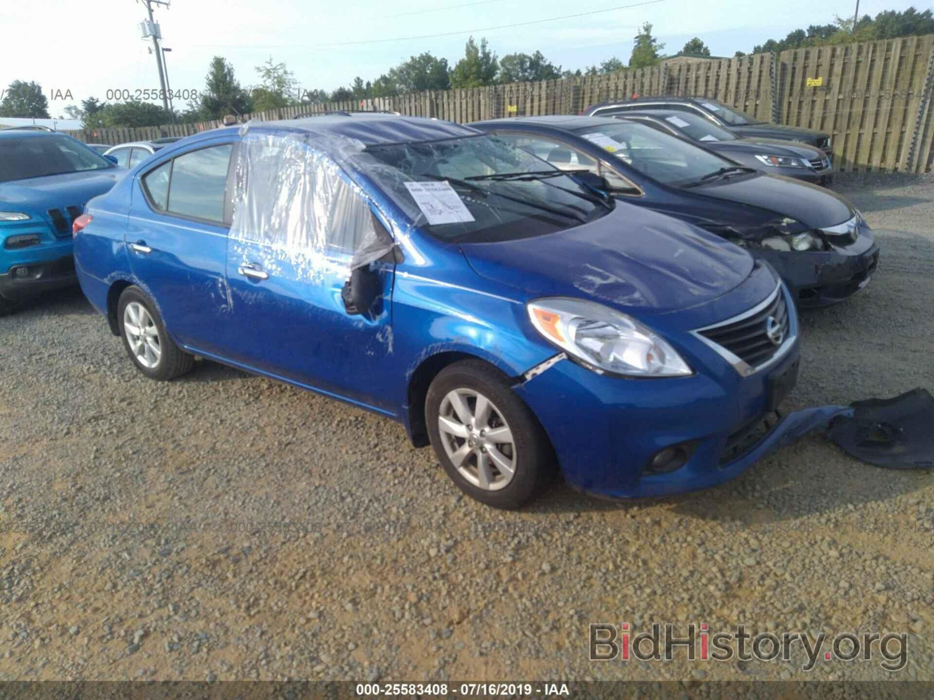 Фотография 3N1CN7AP1CL942250 - NISSAN VERSA 2012