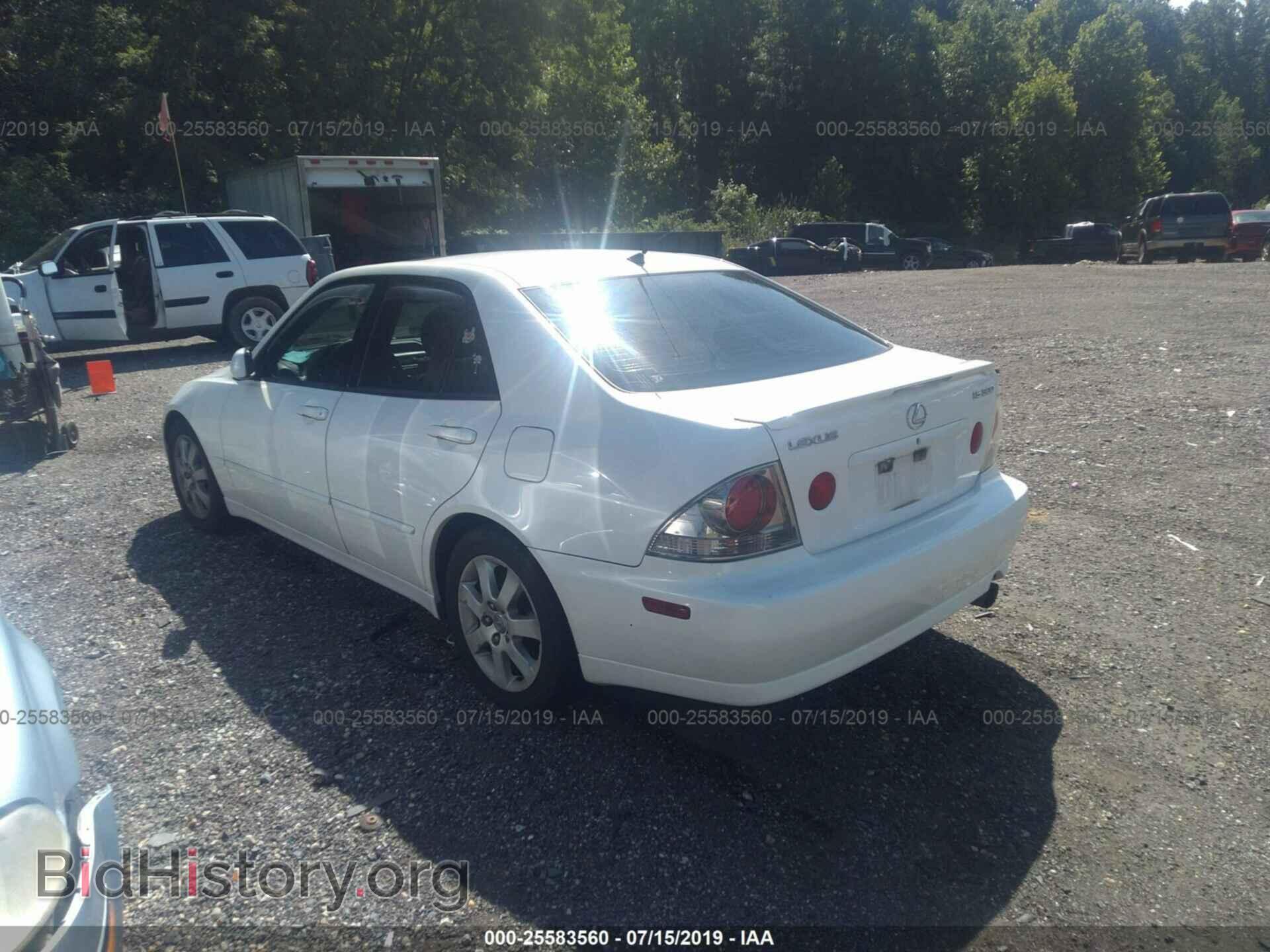 2002 LEXUS IS - VIN: JTHBD192020054486 - Фото 3