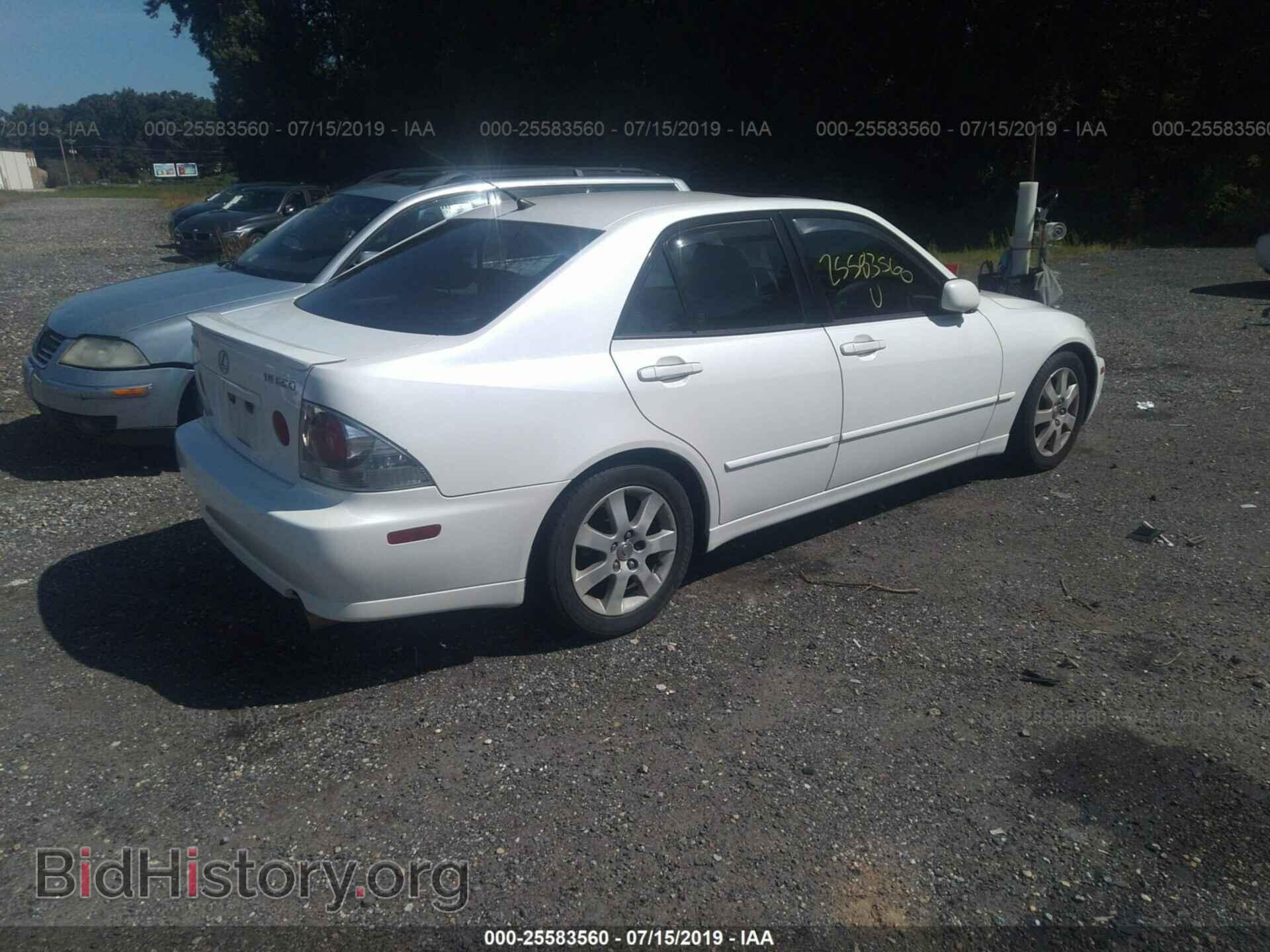 2002 LEXUS IS - VIN: JTHBD192020054486 - Фото 4