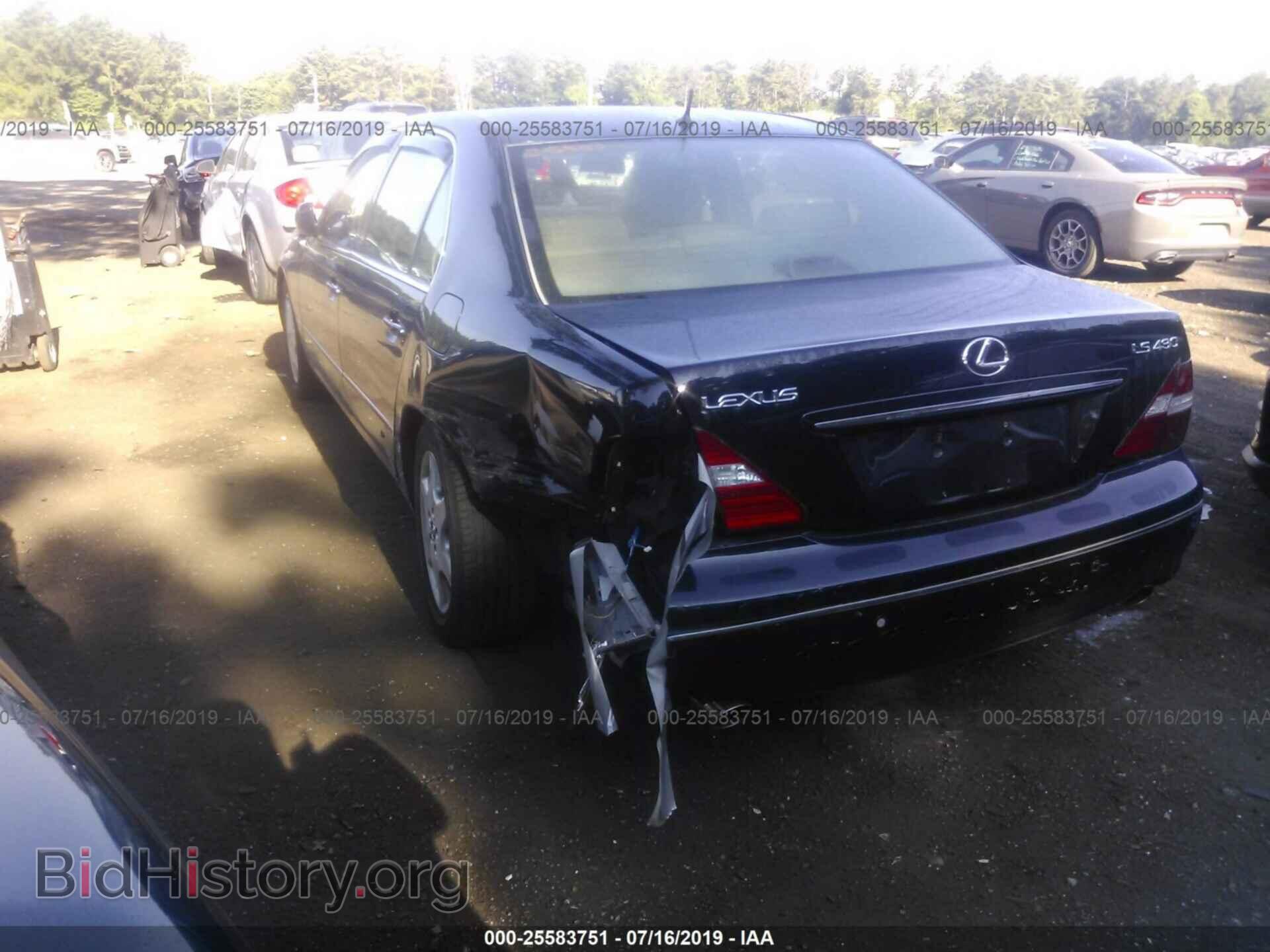2004 LEXUS LS - VIN: JTHBN36F640152358 - Фото 6
