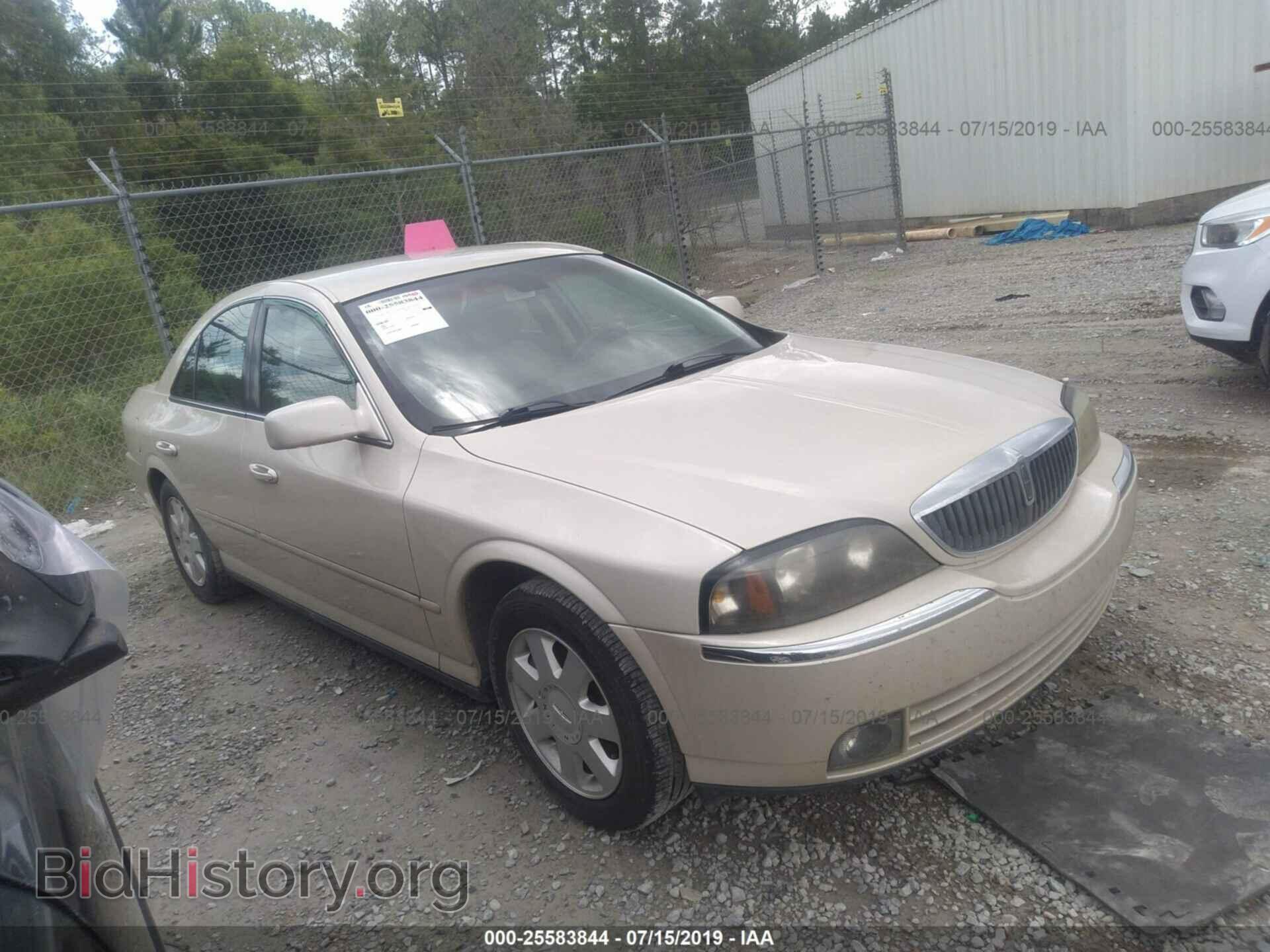 Фотография 1LNHM86S23Y673470 - LINCOLN LS 2003
