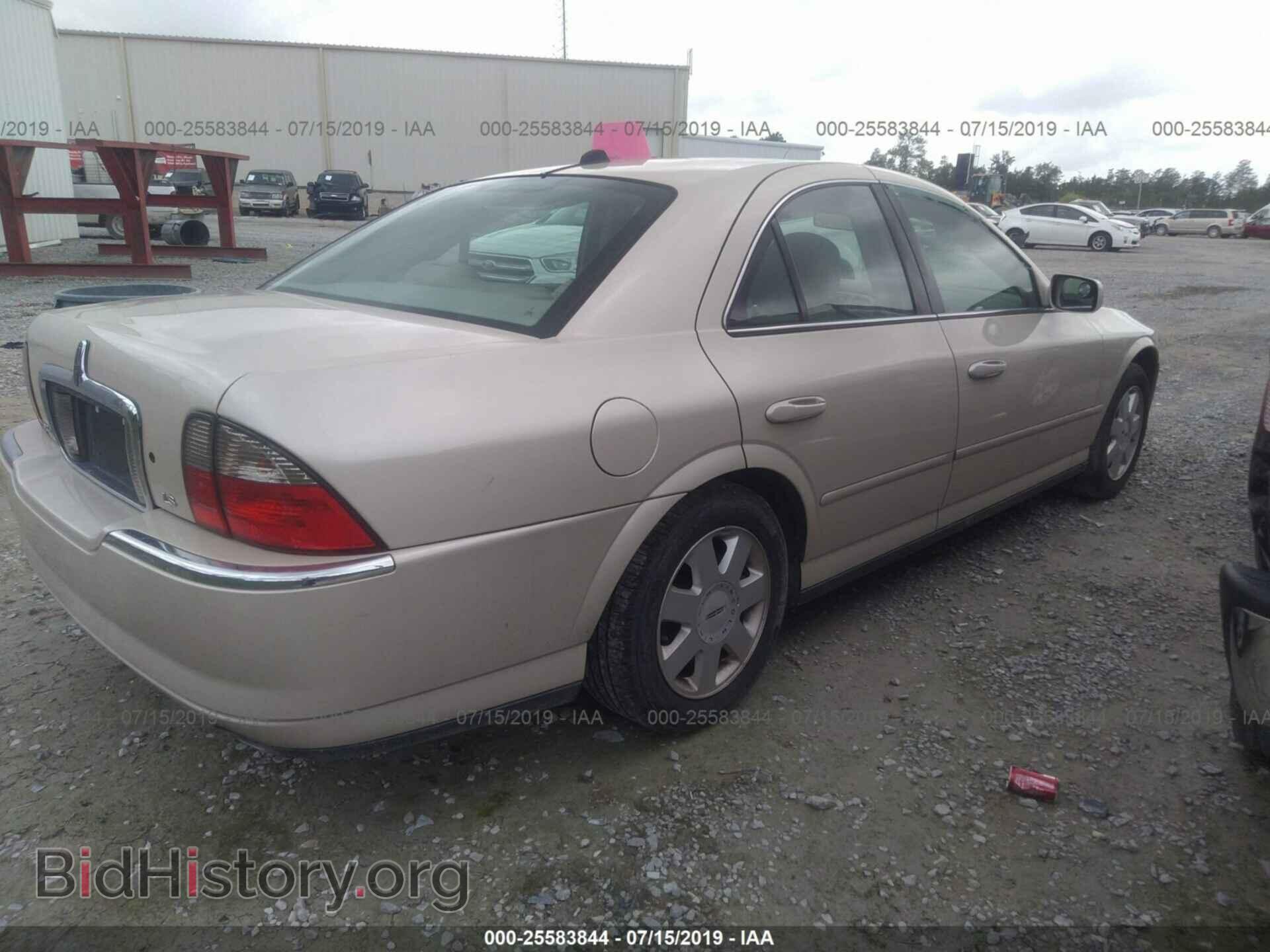 2003 LINCOLN LS - VIN: 1LNHM86S23Y673470 - Фото 4