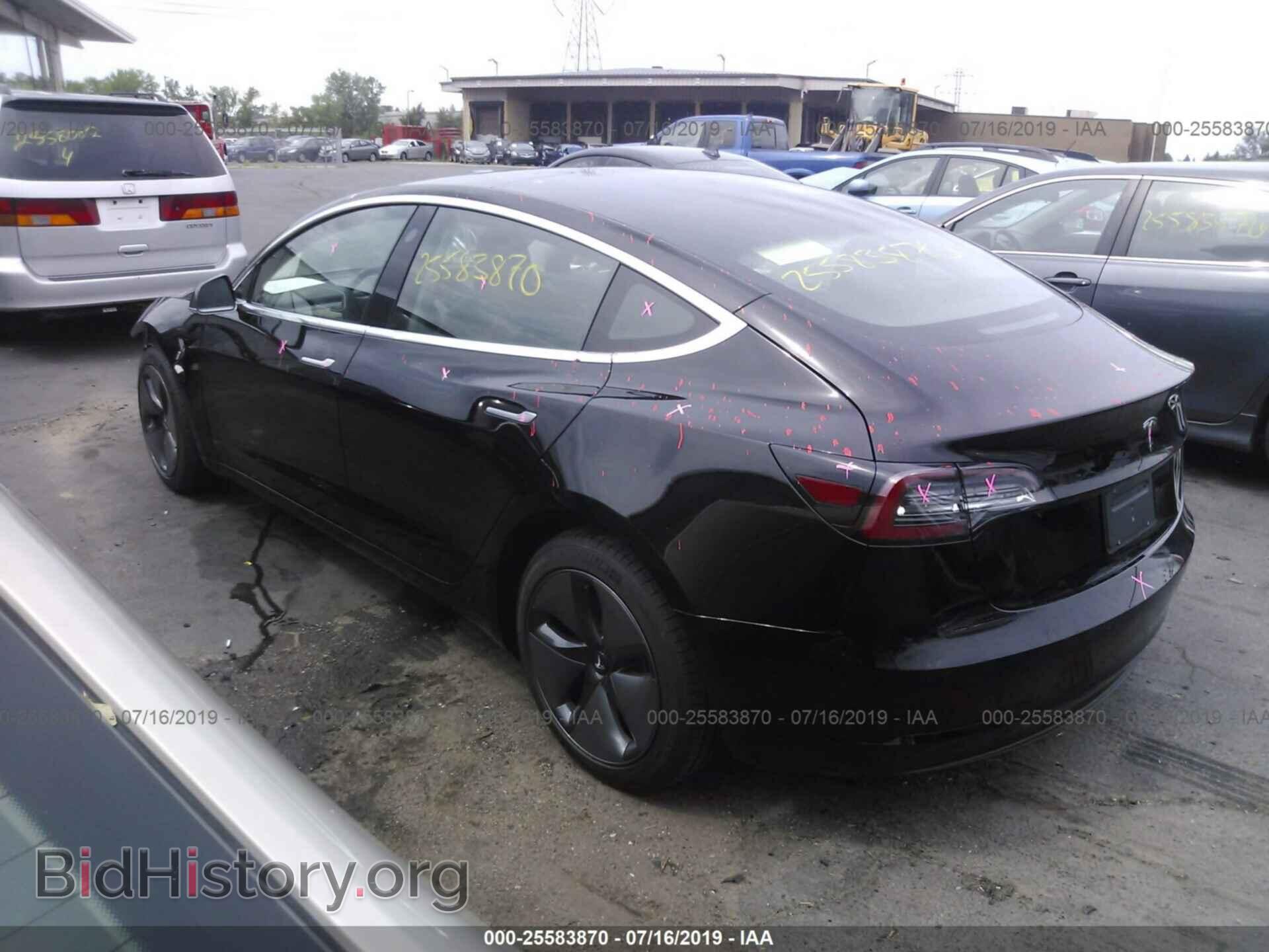 2019 TESLA MODEL 3 - VIN: 5YJ3E1EA5KF394573 - Фото 3