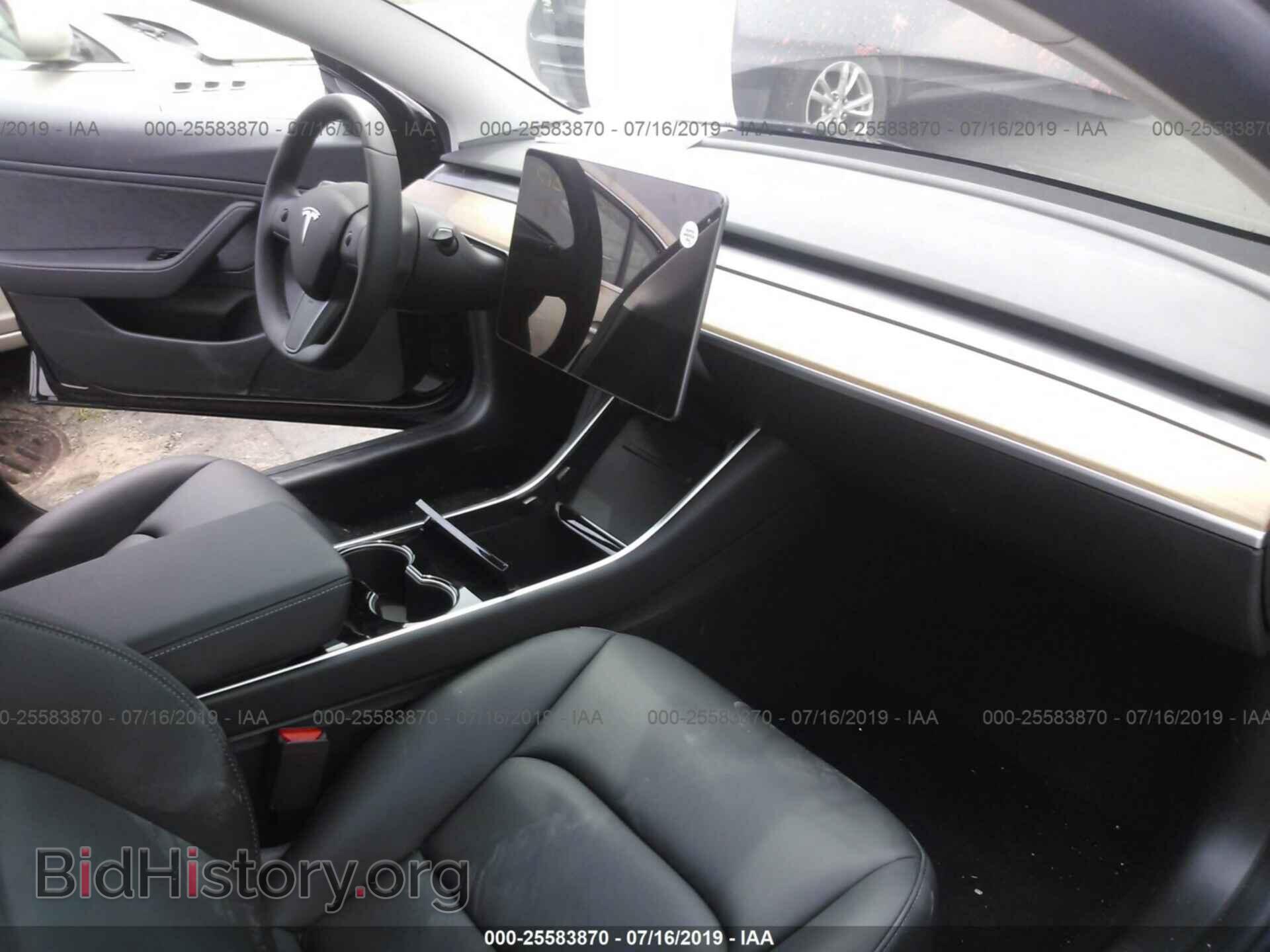 2019 TESLA MODEL 3 - VIN: 5YJ3E1EA5KF394573 - Фото 5