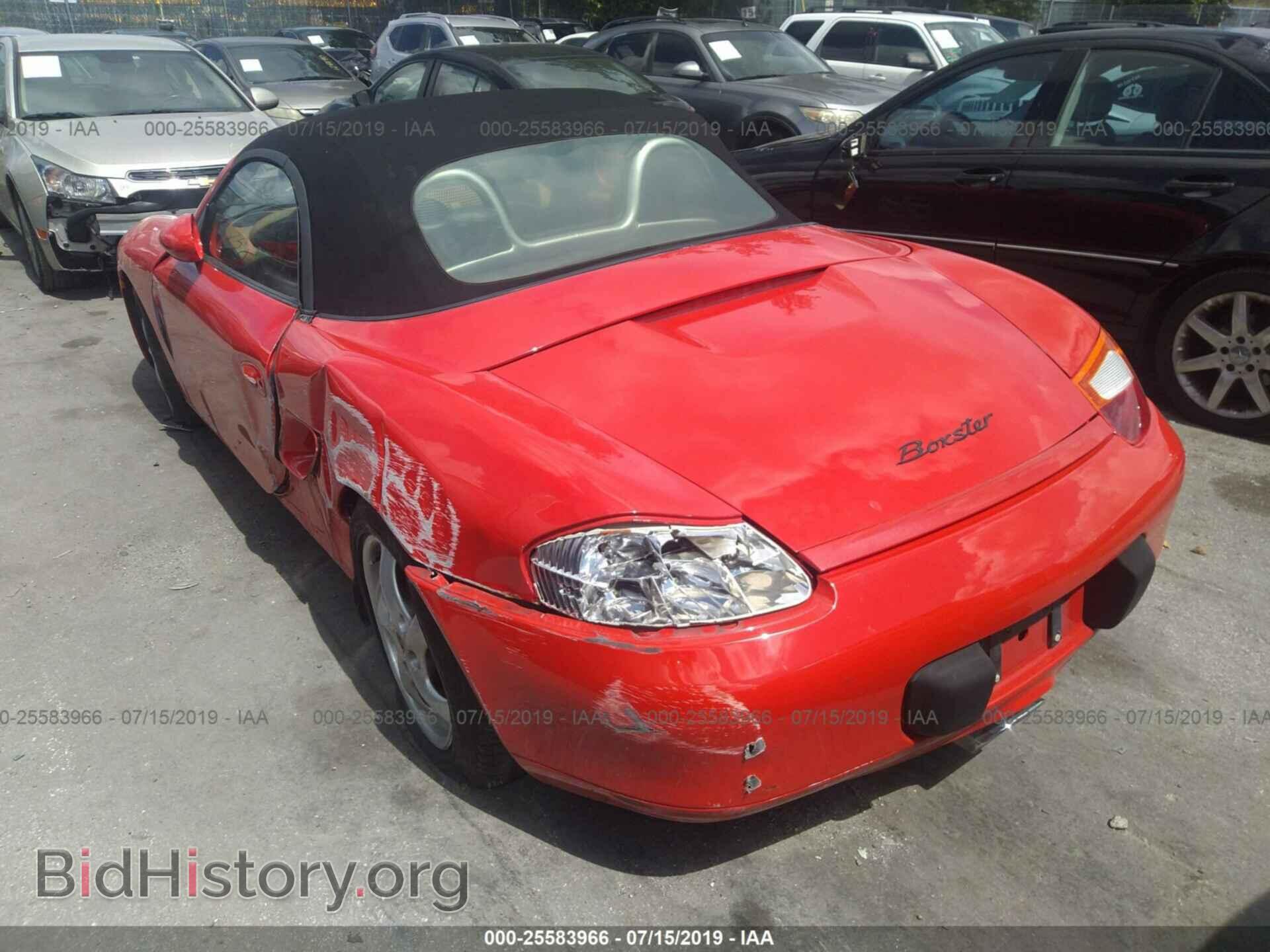 1997 PORSCHE BOXSTER - VIN: WP0CA2980VS624858 - Фото 3