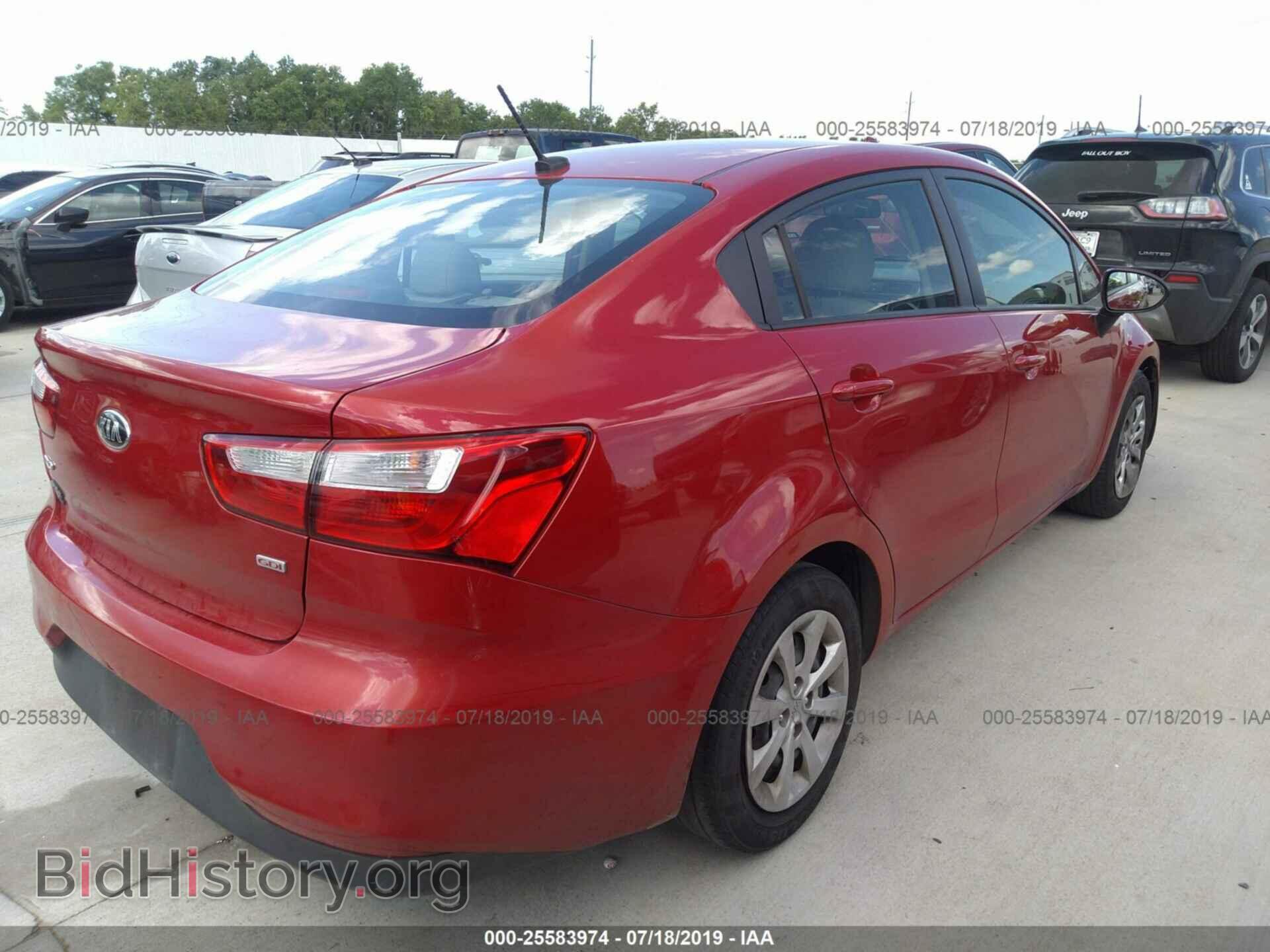 2017 KIA RIO - VIN: KNADM4A33H6099084 - Фото 4